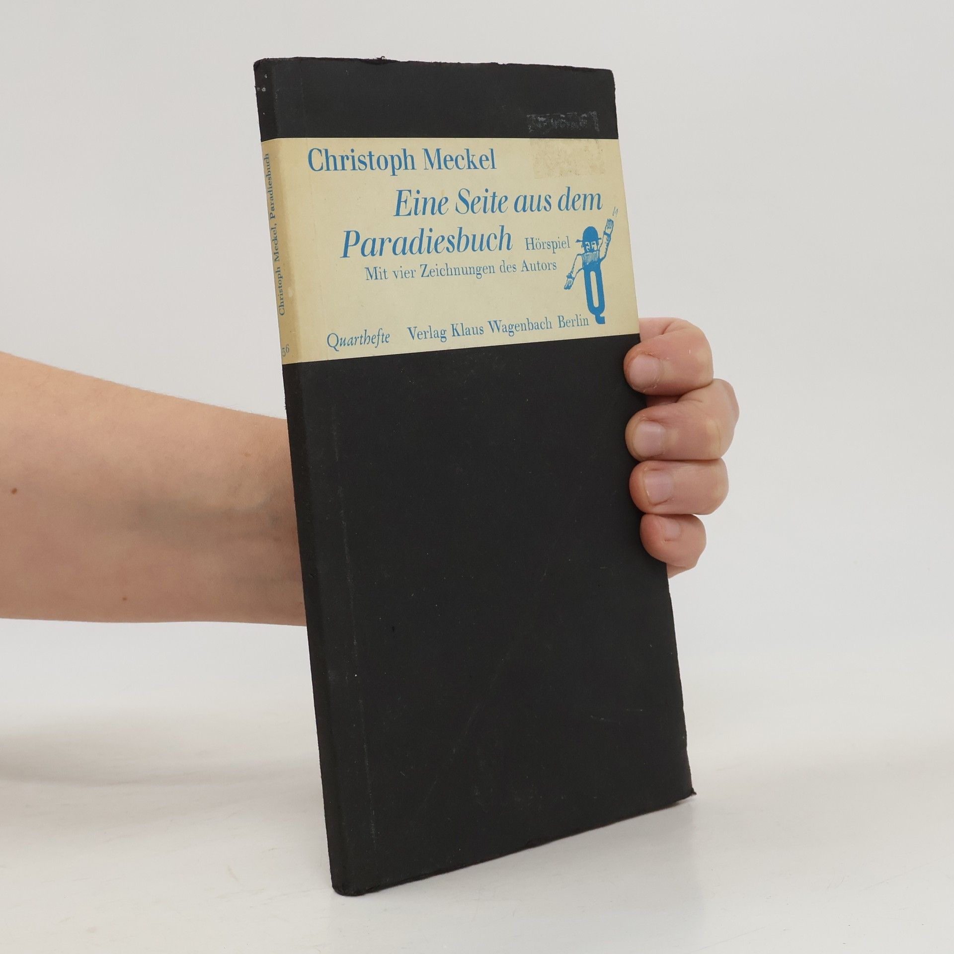 Christoph Meckel Eine Seite aus dem Paradiesbuch