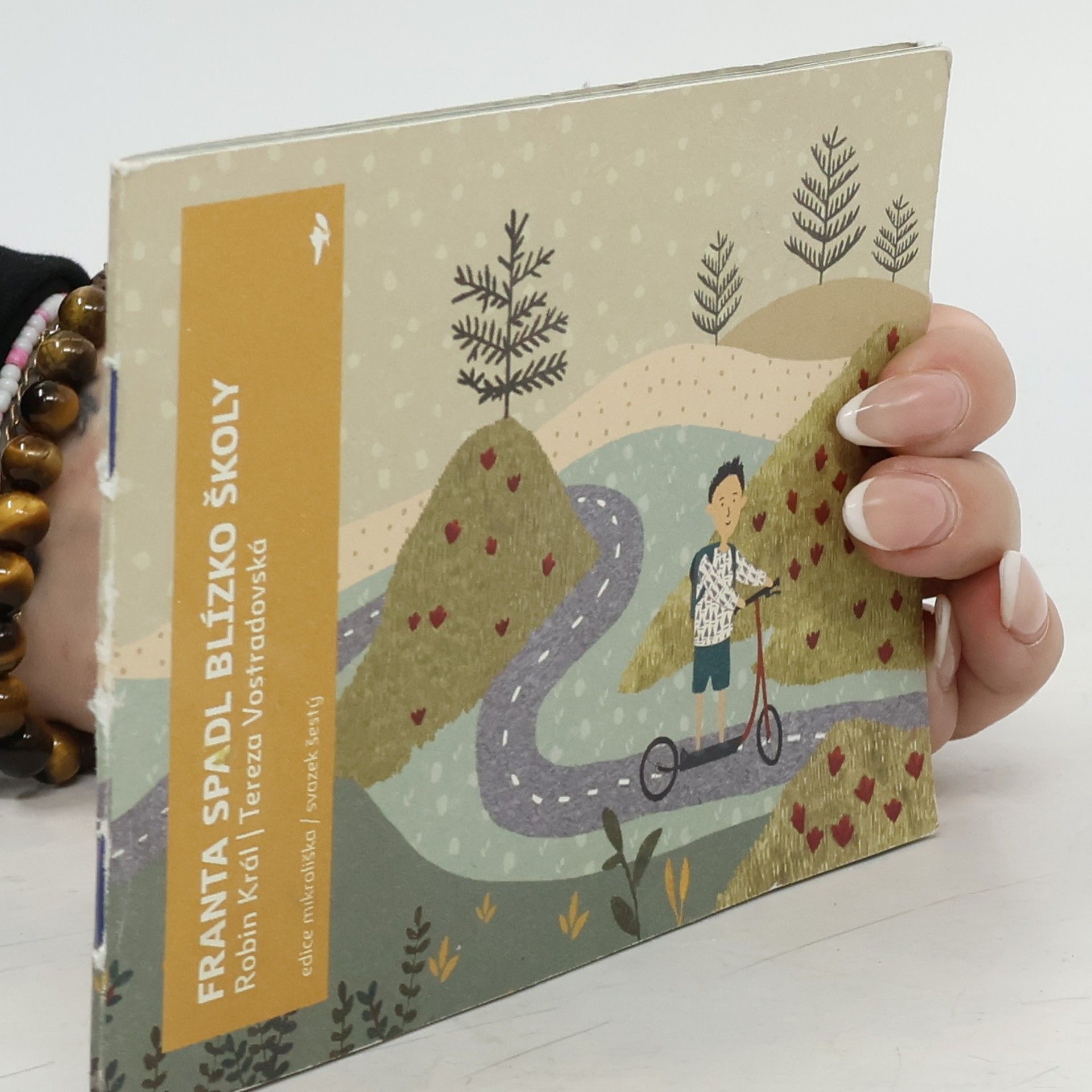 Franta spadl blízko školy