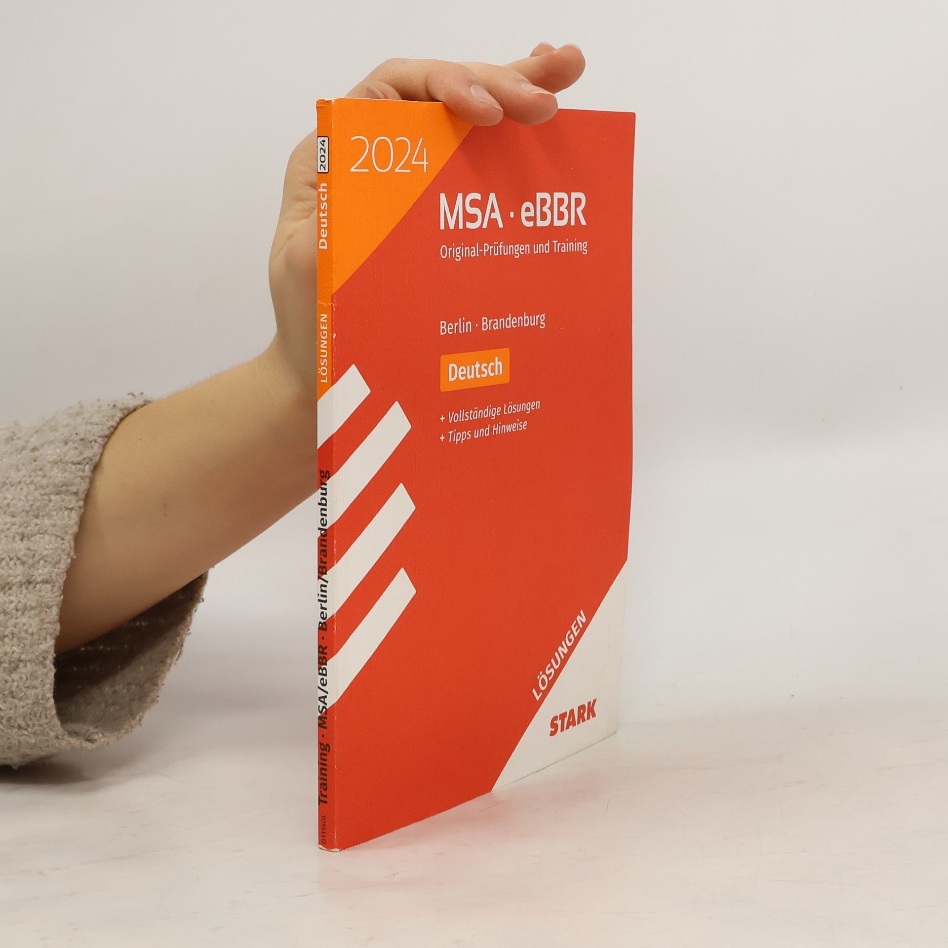Autorenkollektiv STARK Lösungen zu Original-Prüfungen und Training MSA/eBBR 2024 - Deutsch - Berlin/Brandenburg