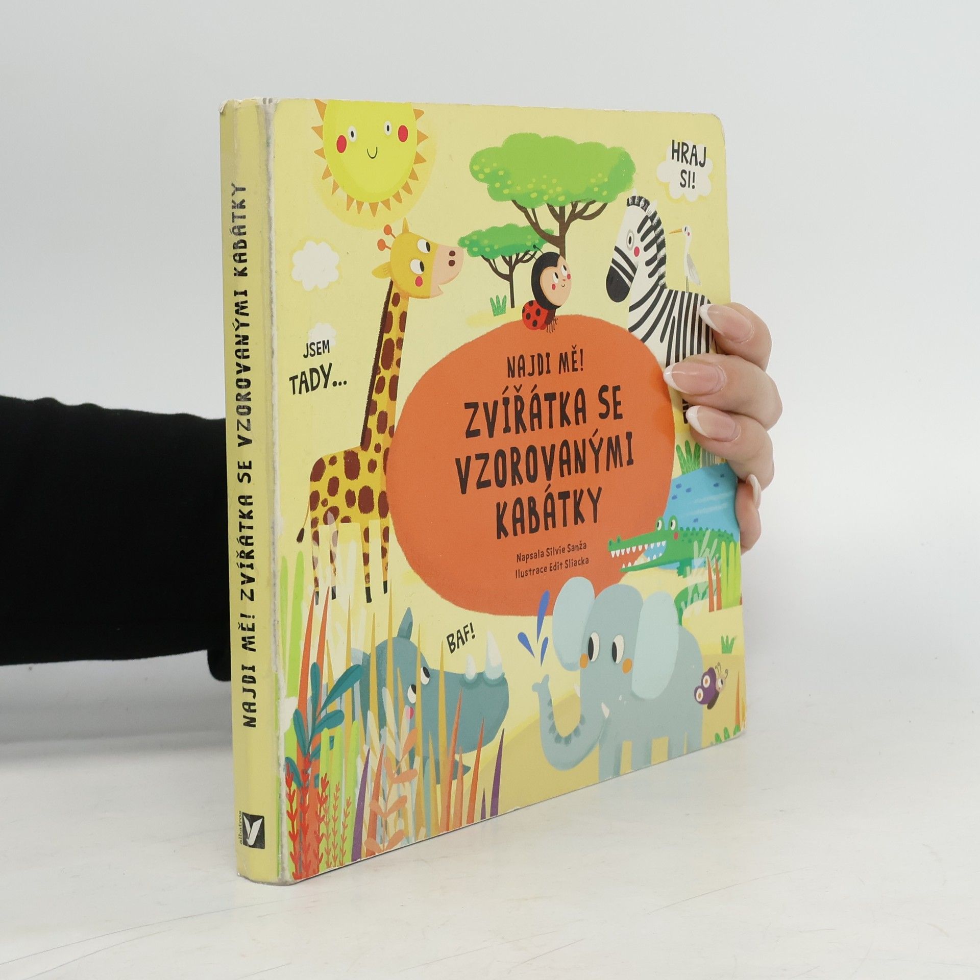 Silvie Sanža Najdi mě! Zvířátka se vzorovanými kabátky