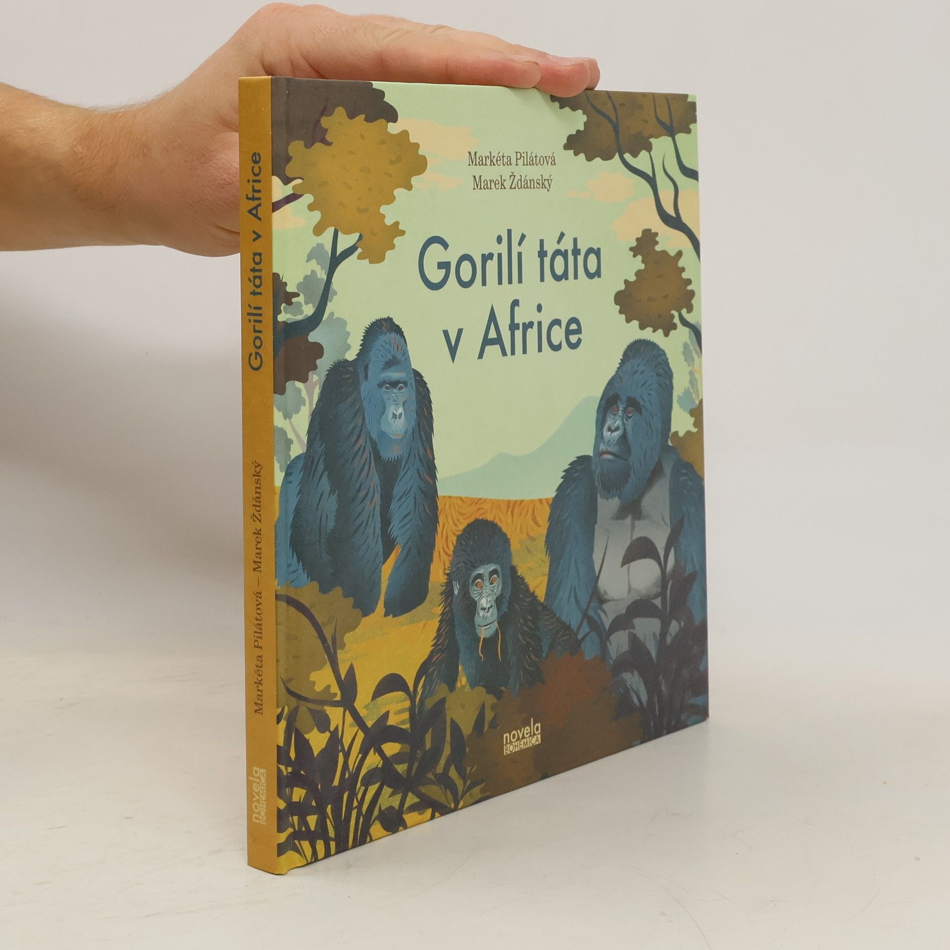 Markéta Pilátová Gorilí táta v Africe