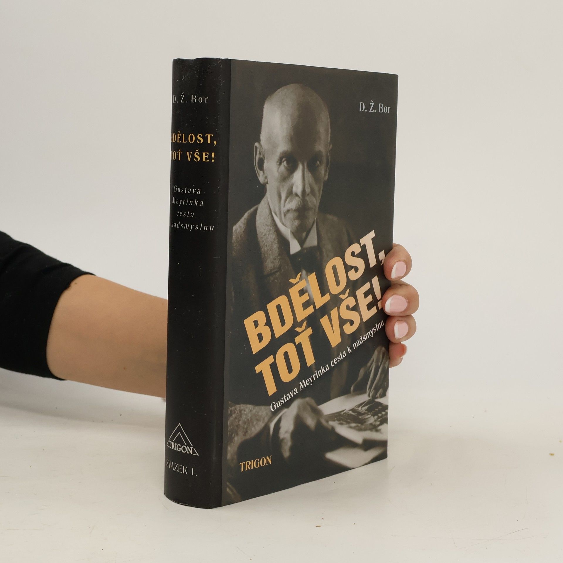 D. Ž. Bor Bdělost, toť vše! : cesta Gustava Meyrinka k nadsmyslnu
