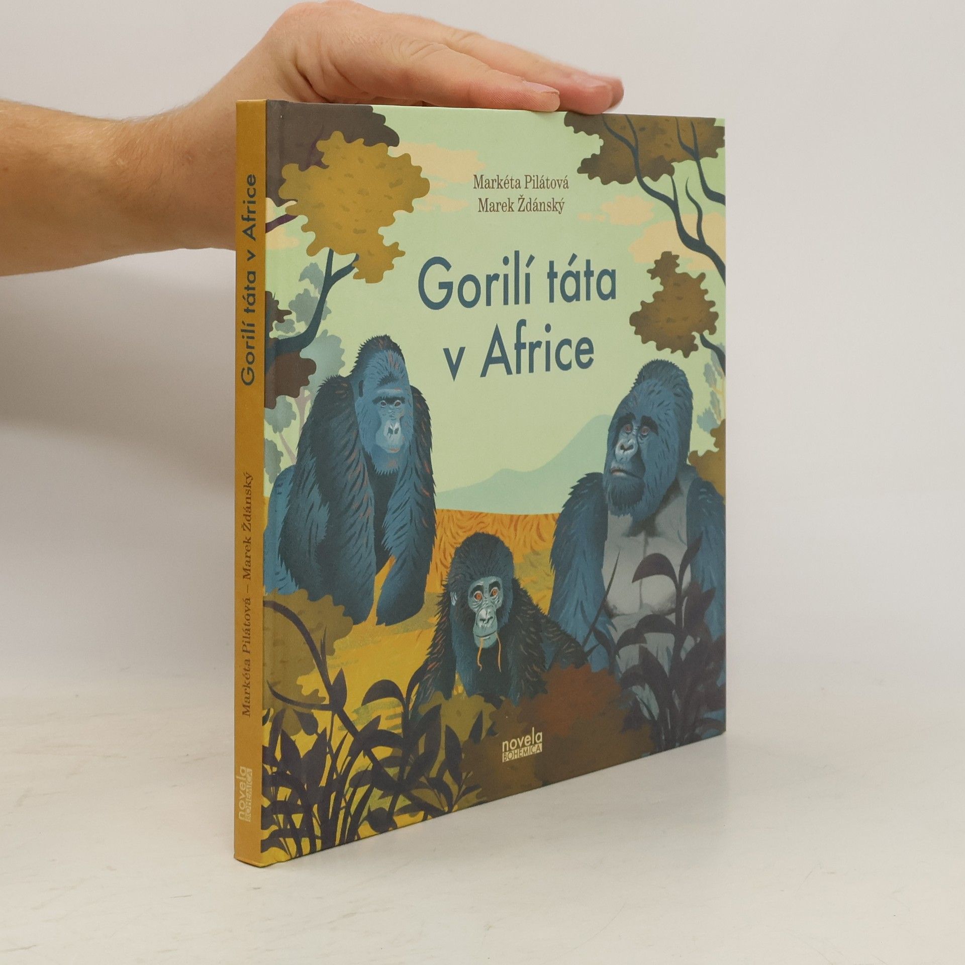 Markéta Pilátová Gorilí táta v Africe