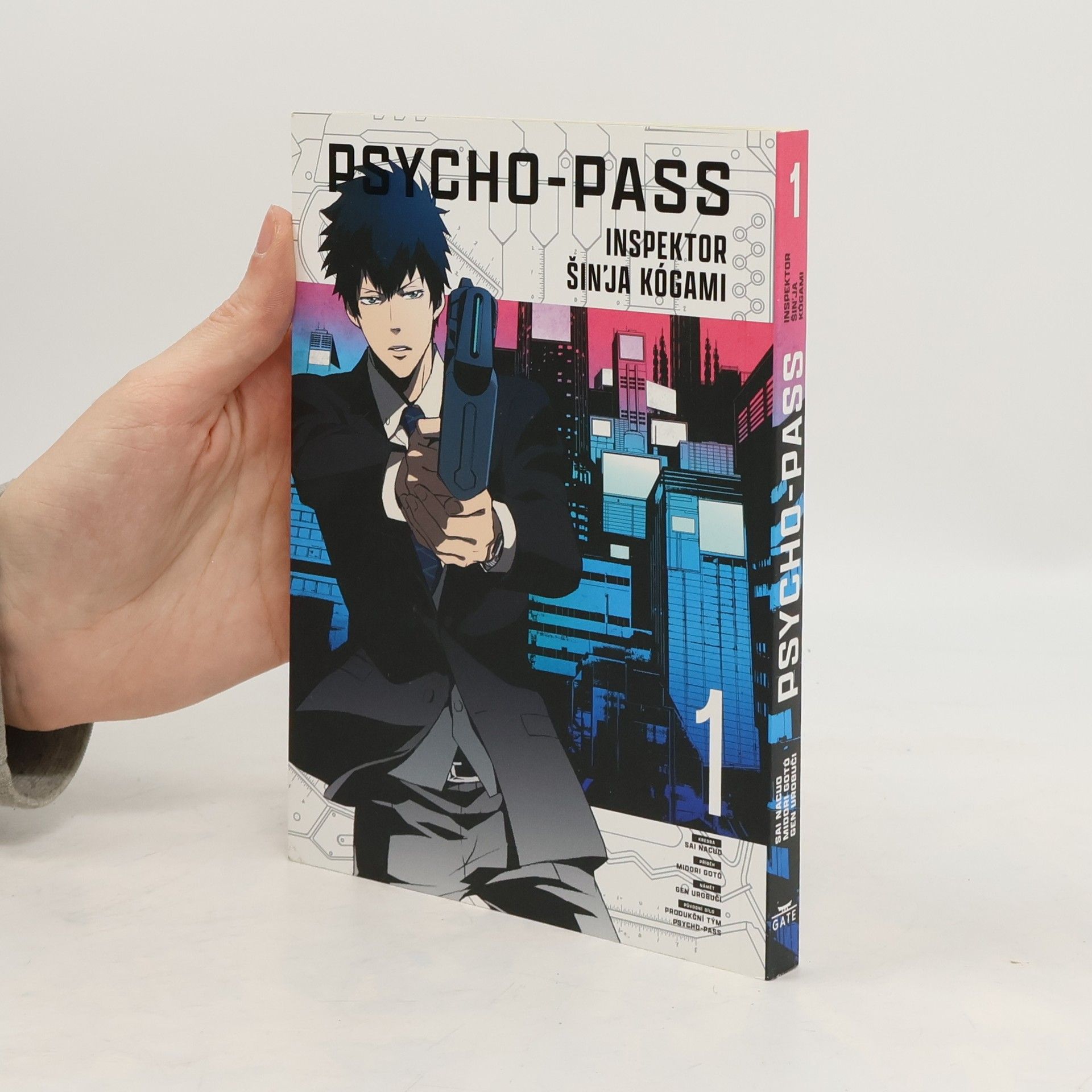 Natsuo Sai Psycho-pass 1. Inspektor Šin'ja Kógami