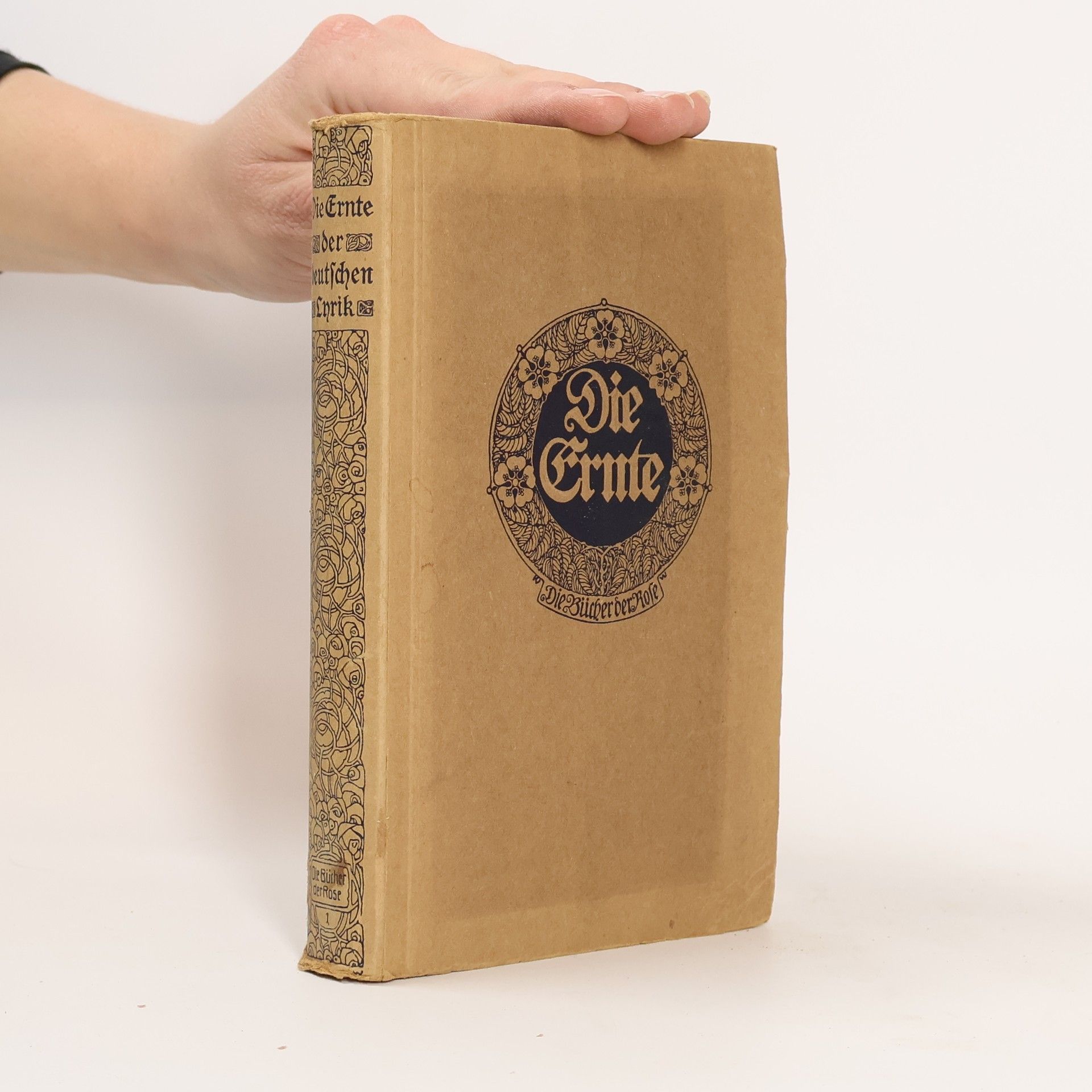 Das erste Buch der Ernte aus acht Jahrhunderten deutscher Lyrik