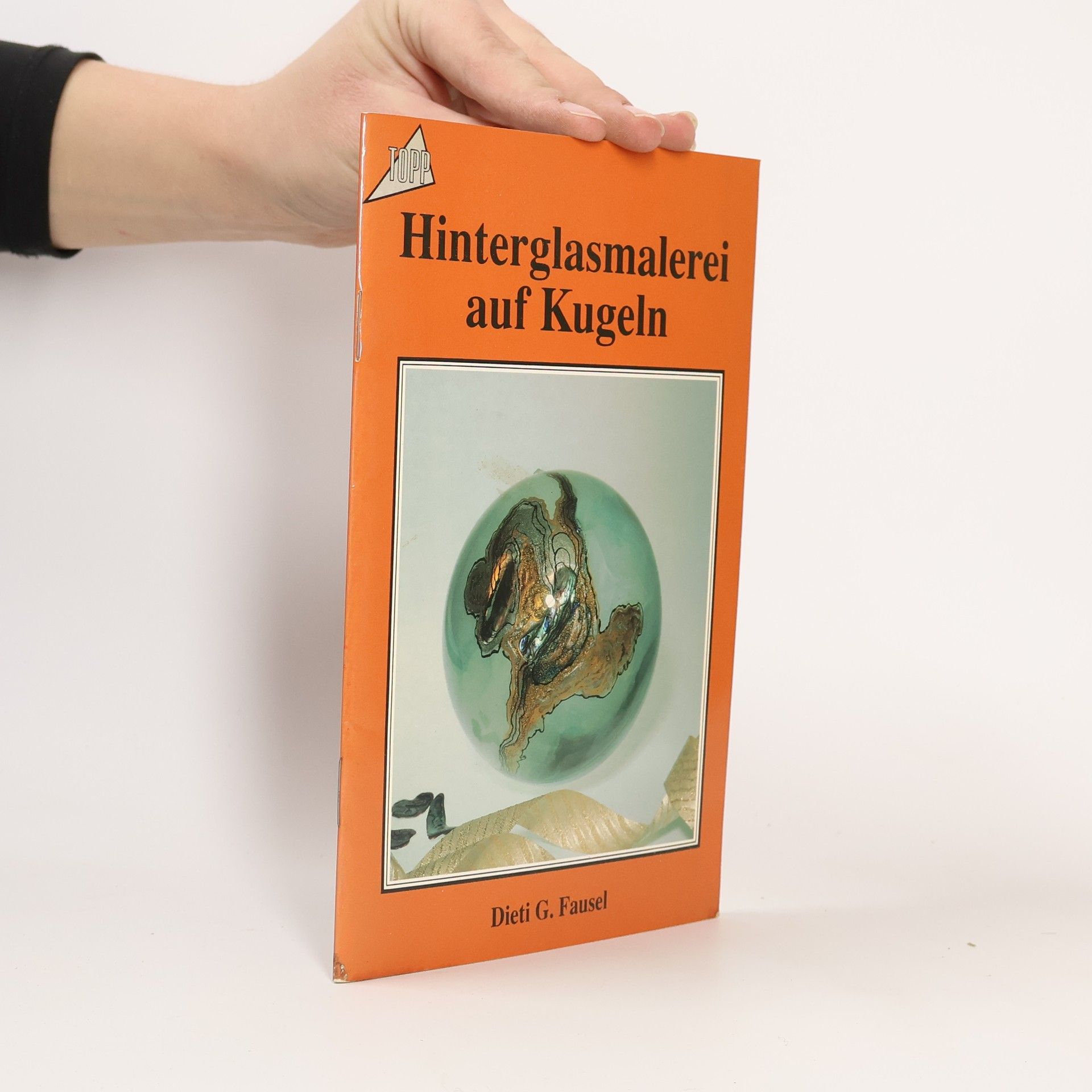 Hinterglasmalerei auf Kugeln