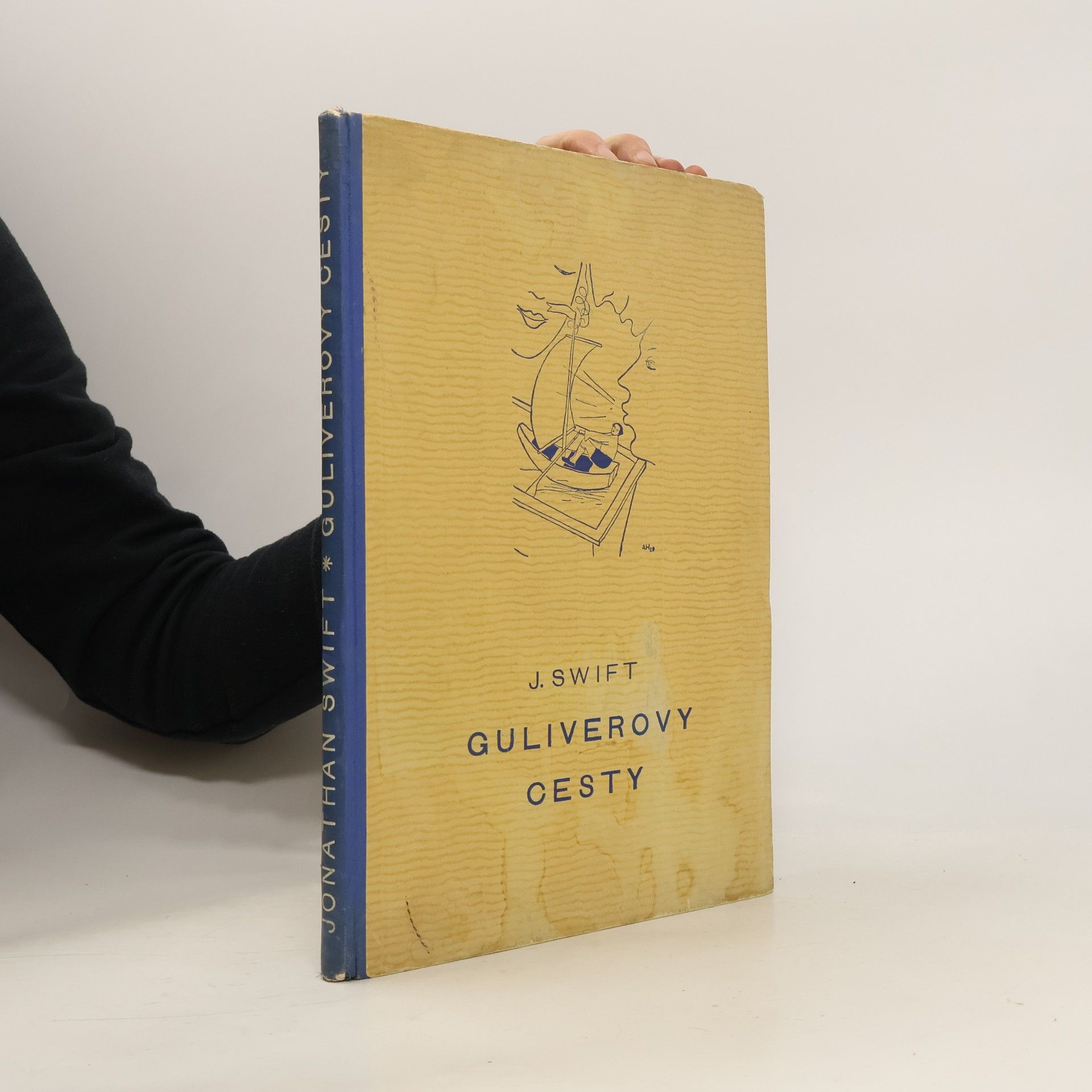 Jonathan Swift Guliverovy cesty - Cesty k rozličným vzdáleným národům světa ve čtyrech dílech od Lemuela Gulivera III a IV. (Ocpl, 262 s., bez přebalu)