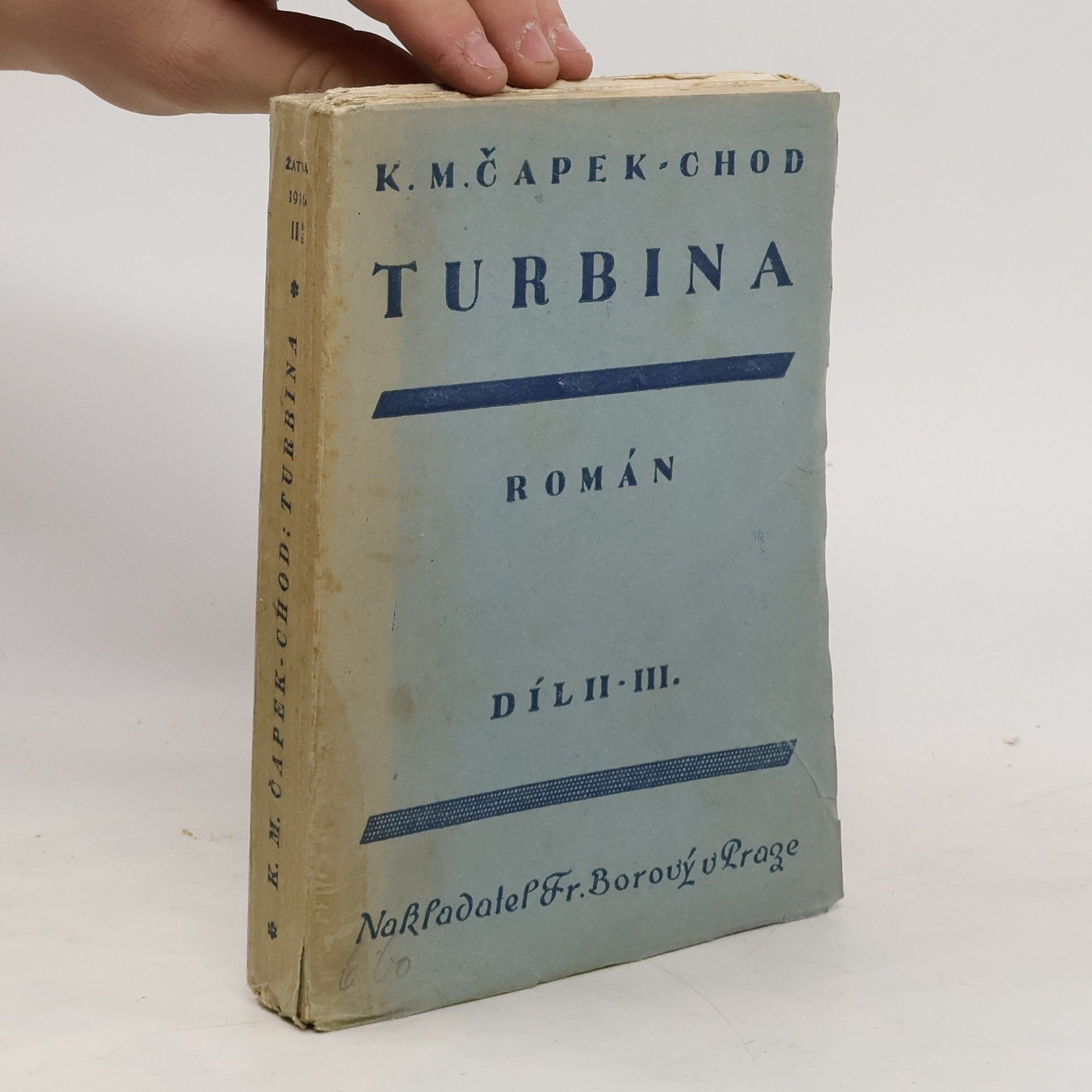 K. M. Čapek Chod Turbina II-III