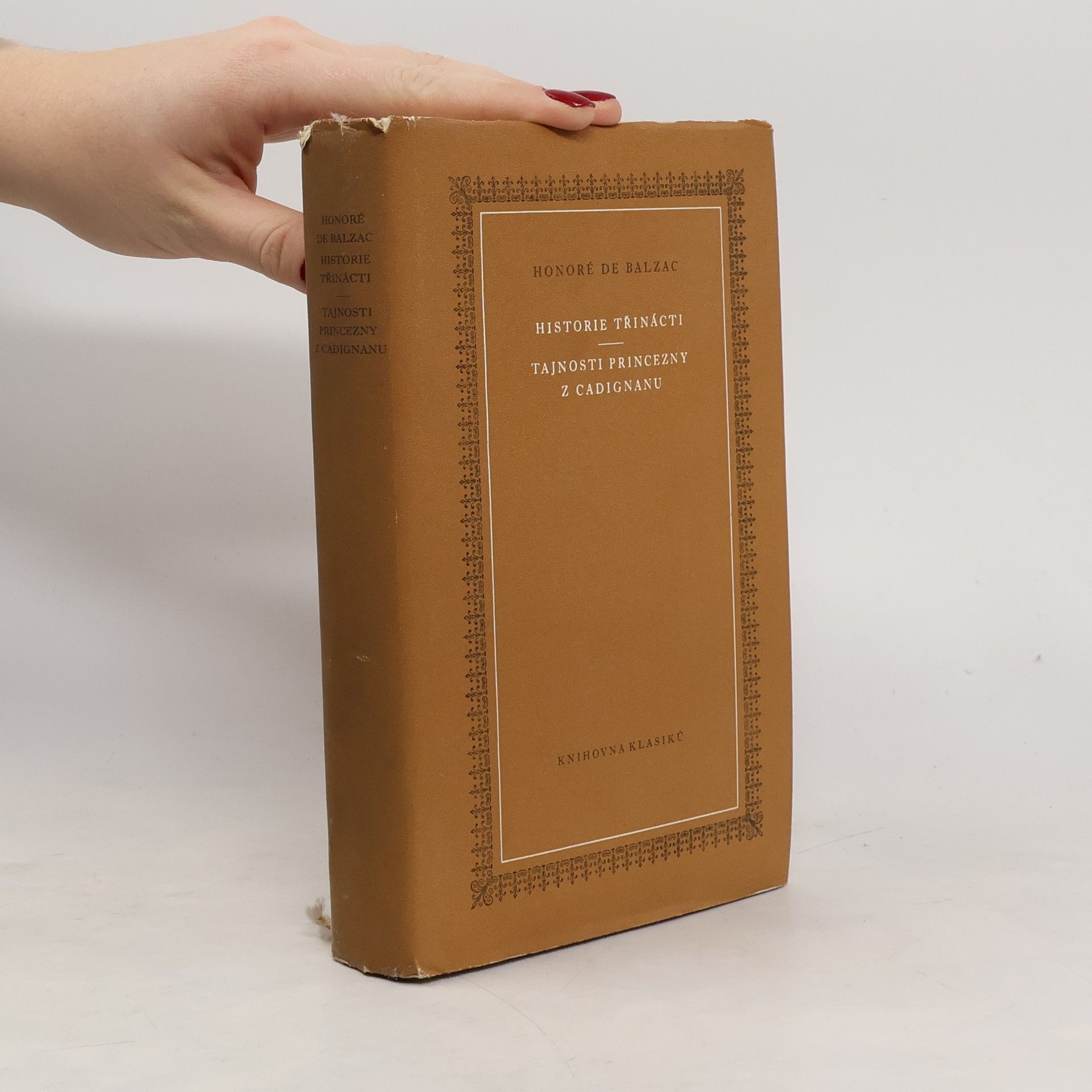 Honoré de Balzac Historie třinácti. Tajnosti princezny z Cadignanu