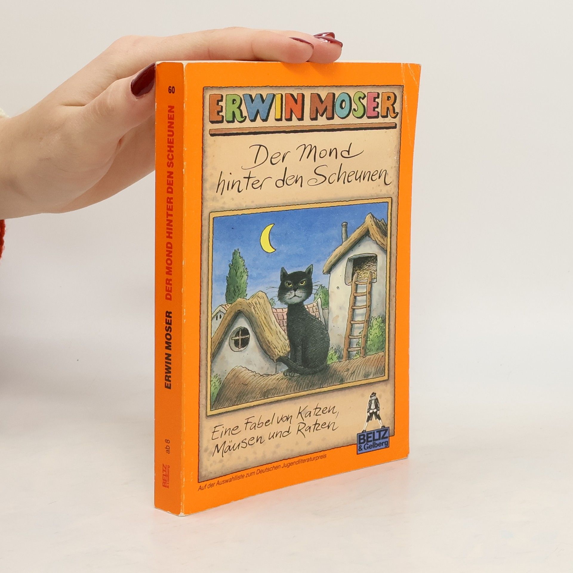 Erwin Moser Der Mond hinter den Scheunen