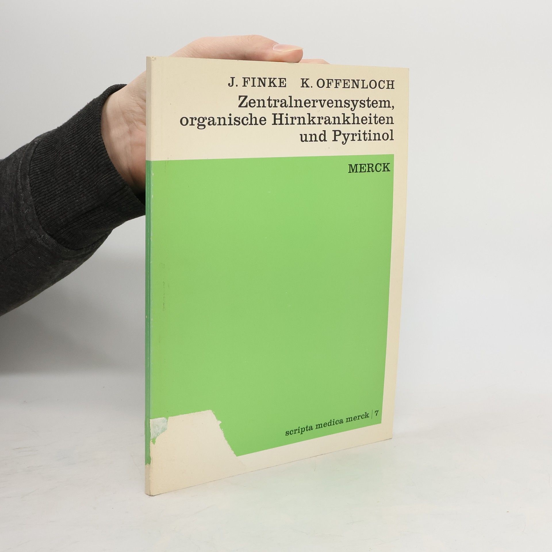 Autorenkollektiv Zentralnervensystem, organische Hirnkrankheiten und Pyritinol