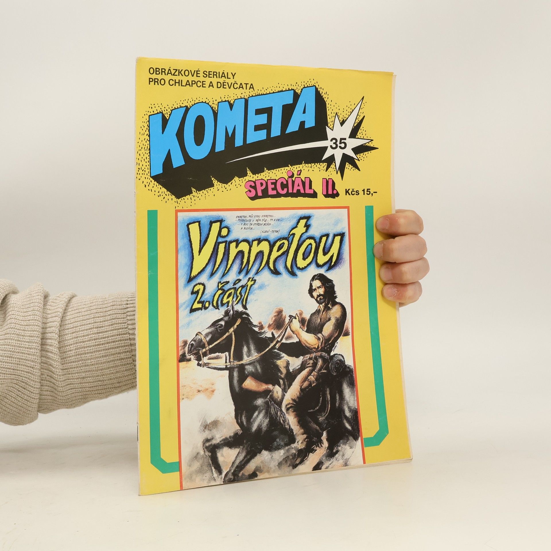 Kometa, obrázkové seriály pro chlapce a děvčata č. 35