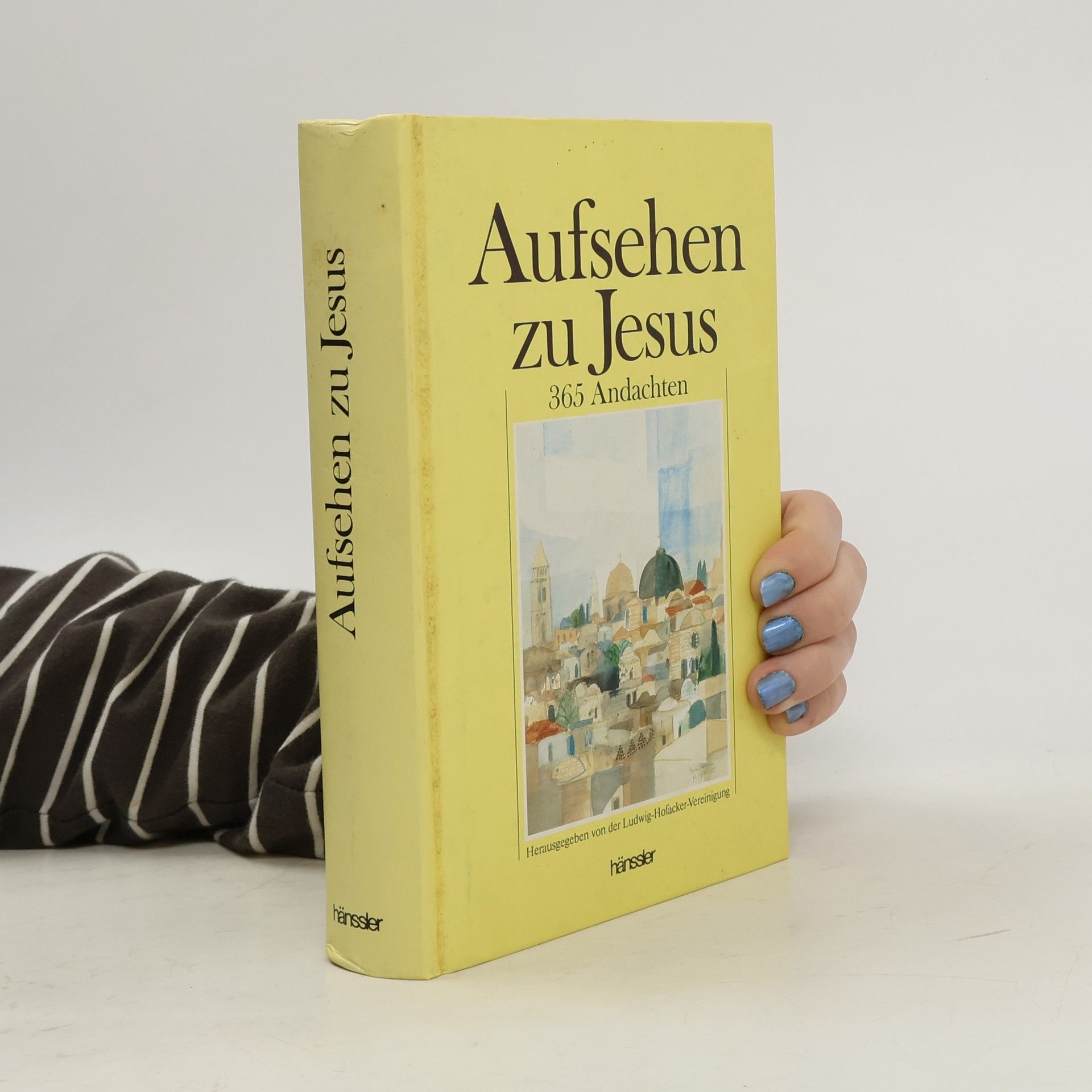Ludwig-Hofacker-Vereinigung Hänssler-Andachten: Aufsehen zu Jesus. 365 Andachten