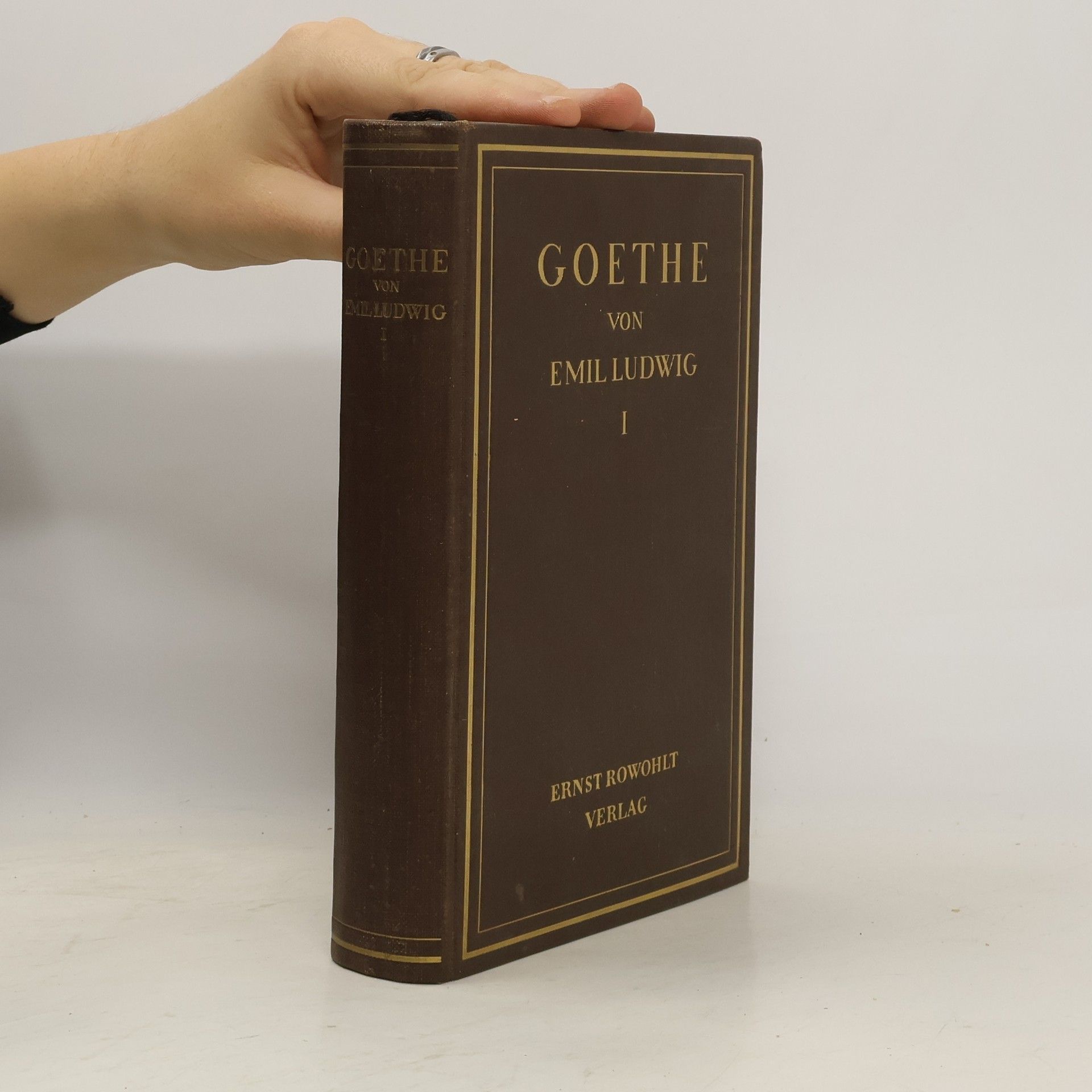 Emil Ludwig Goethe 1