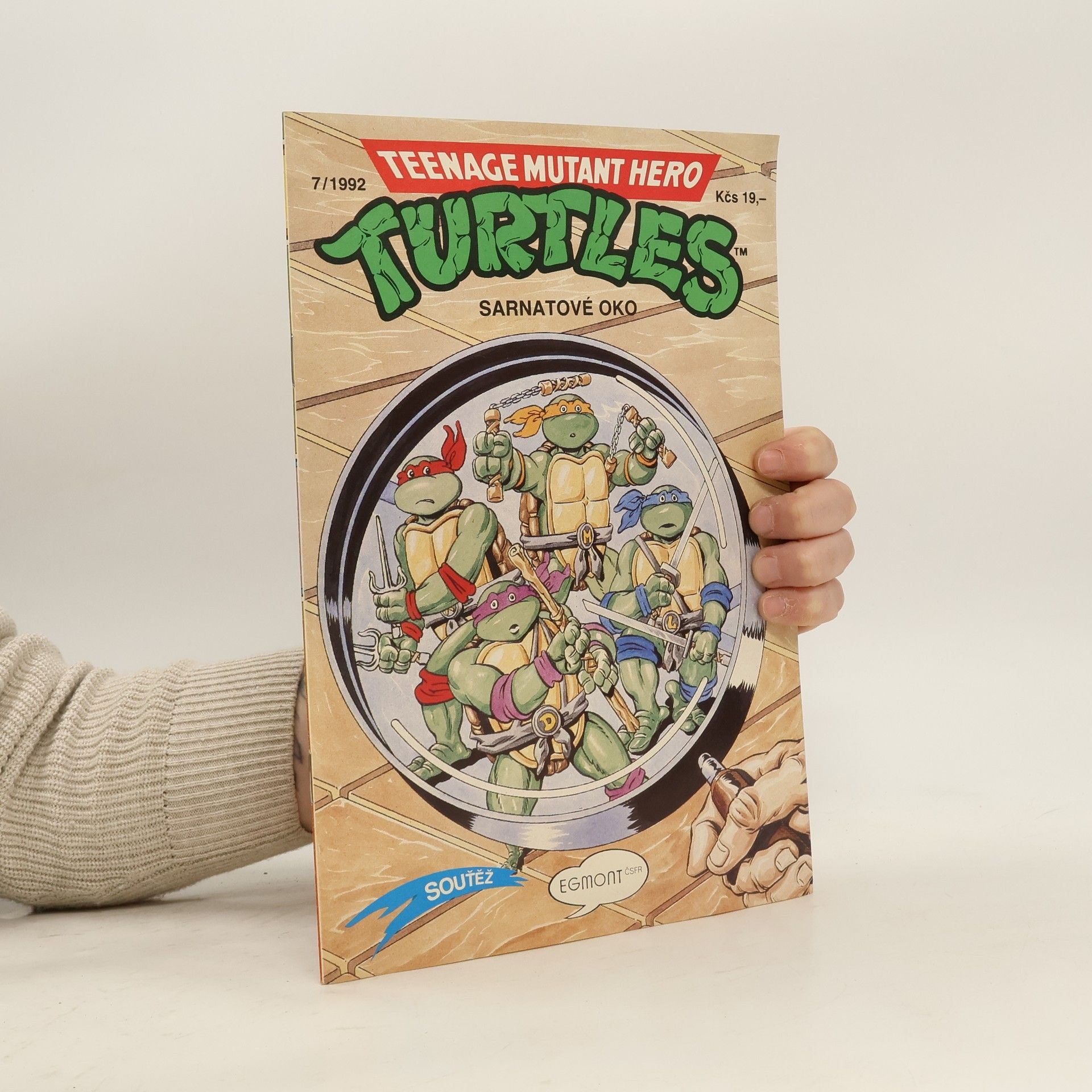 Petr Hejný Teenage Mutant Hero Turtles. Sarnatové oko II. díl. 7/1992