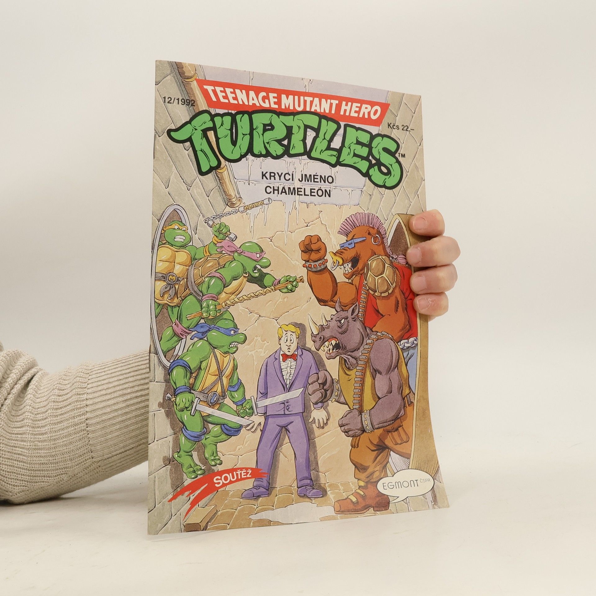 Dean Clarrain Teenage Mutant Hero Turtles #12