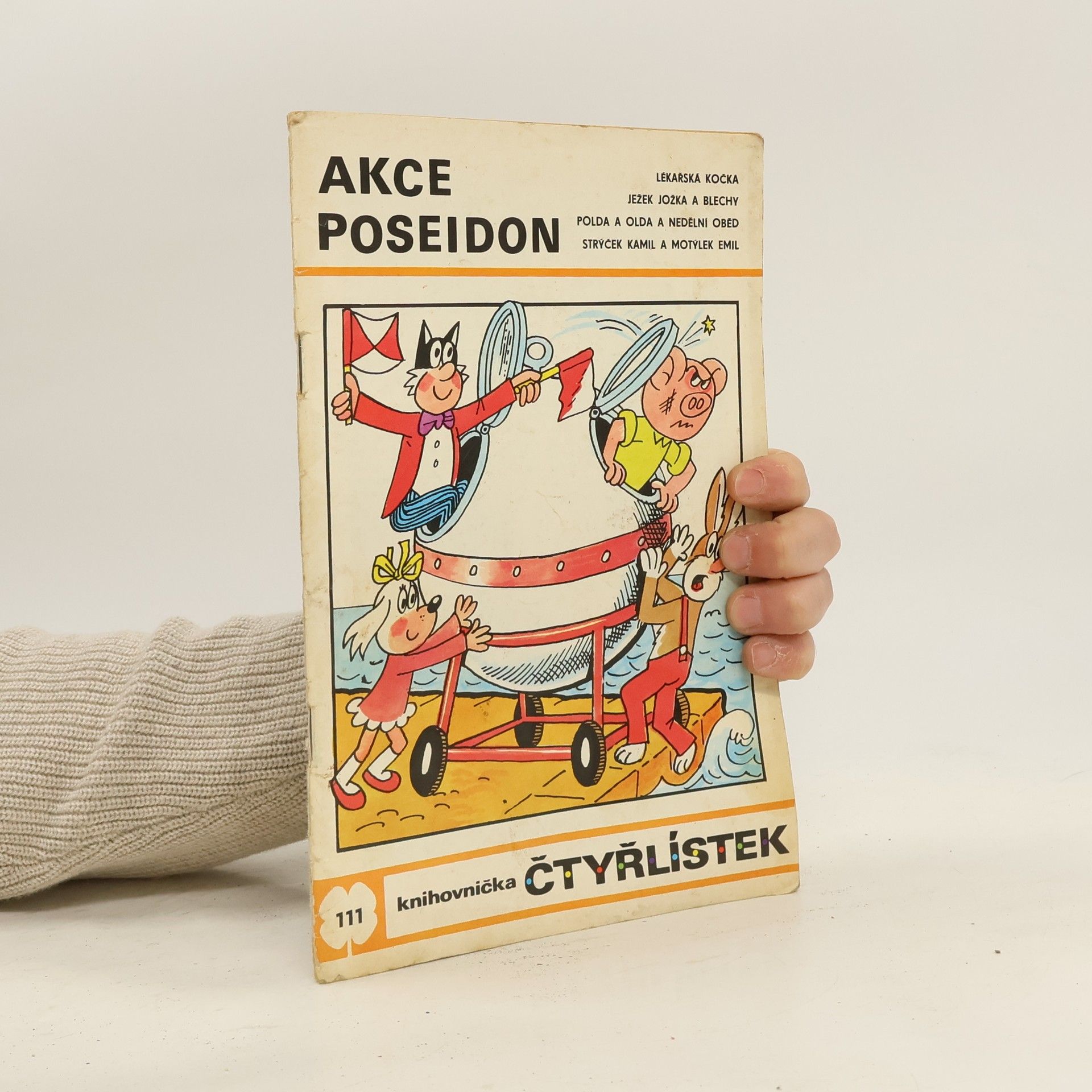 Jaroslav Němeček Čtyřlístek 111. Akce Poseidon