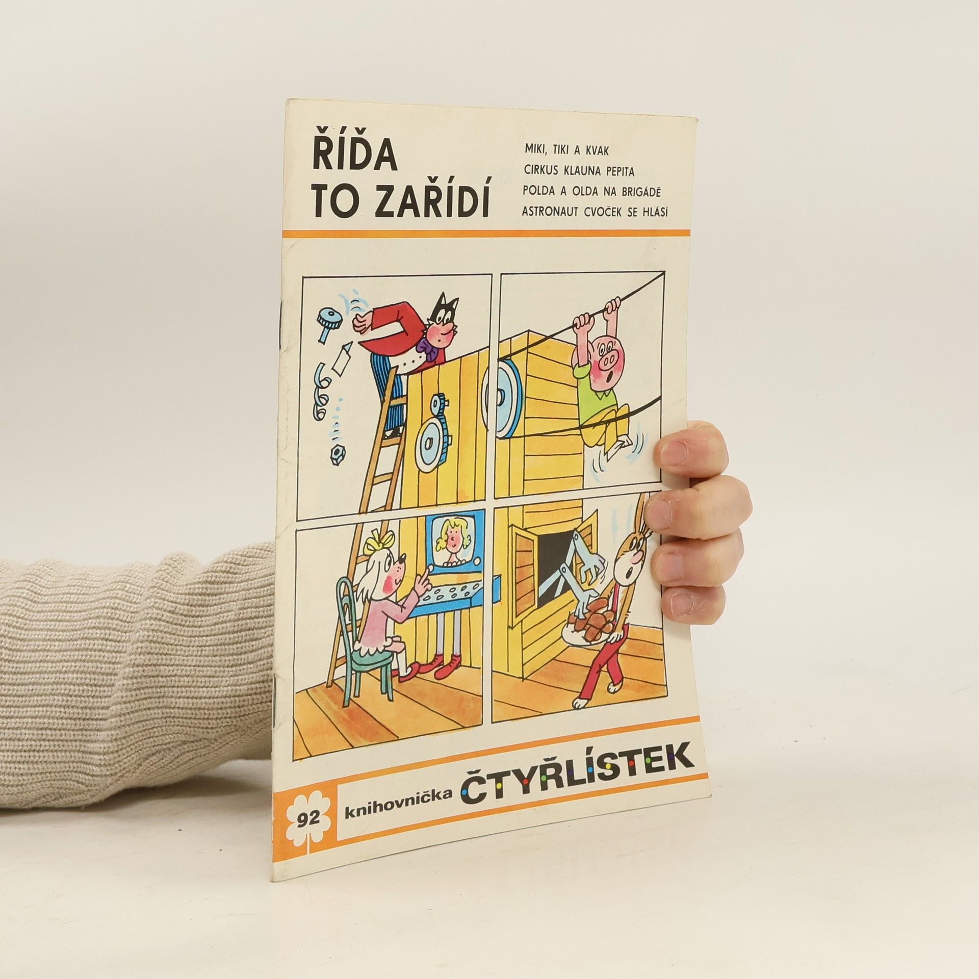 Jaroslav Němeček Čtyřlístek 92. Říďa to zařídí