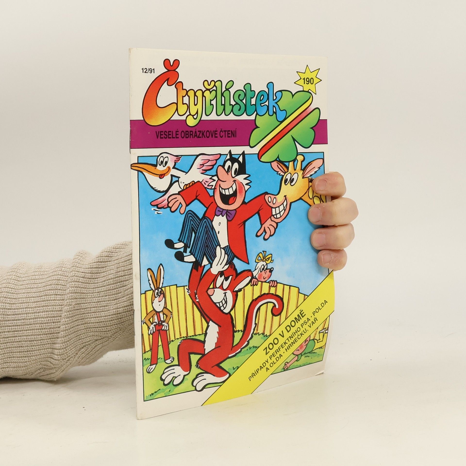 Jaroslav Němeček Čtyřlístek 190, 12/1991