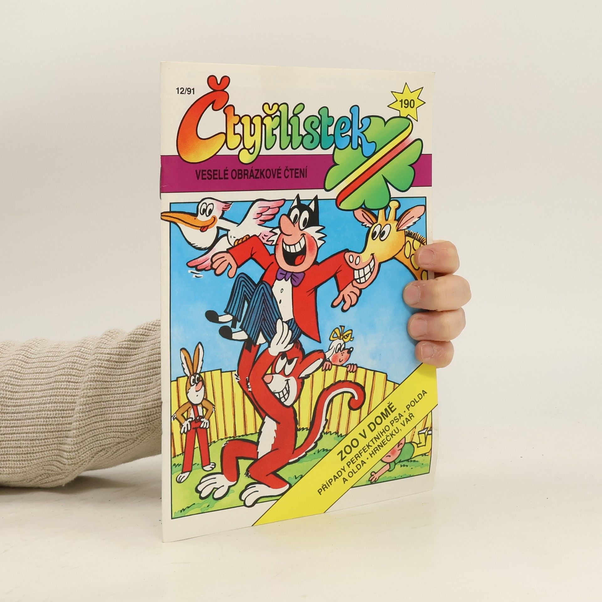 Jaroslav Němeček Čtyřlístek 190, 12/1991