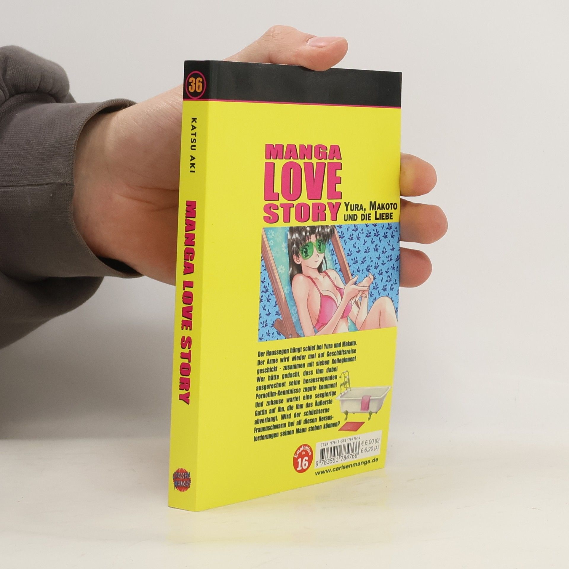 Katsu Aki Manga Love Story 36