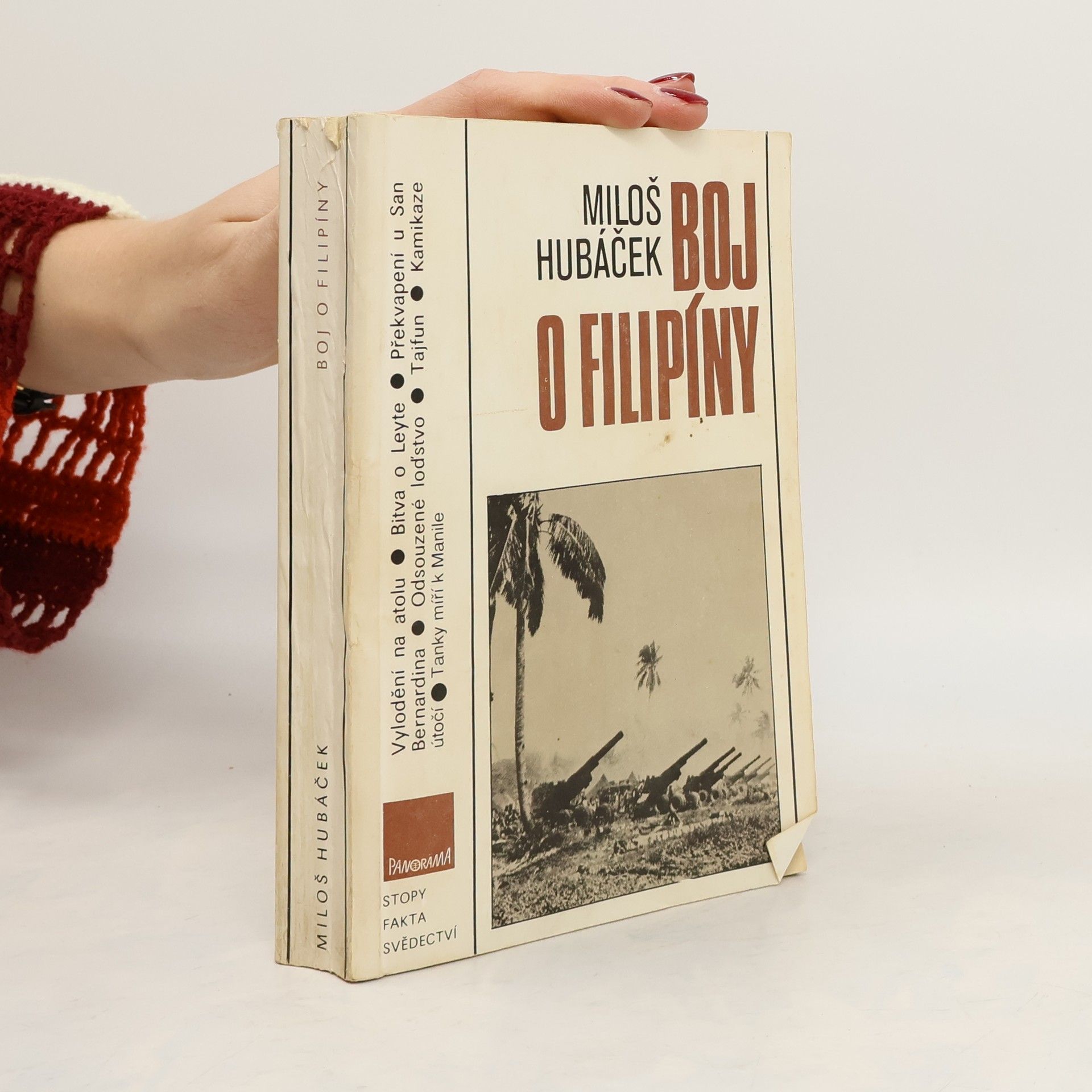 Miloš Hubáček Boj o Filipíny