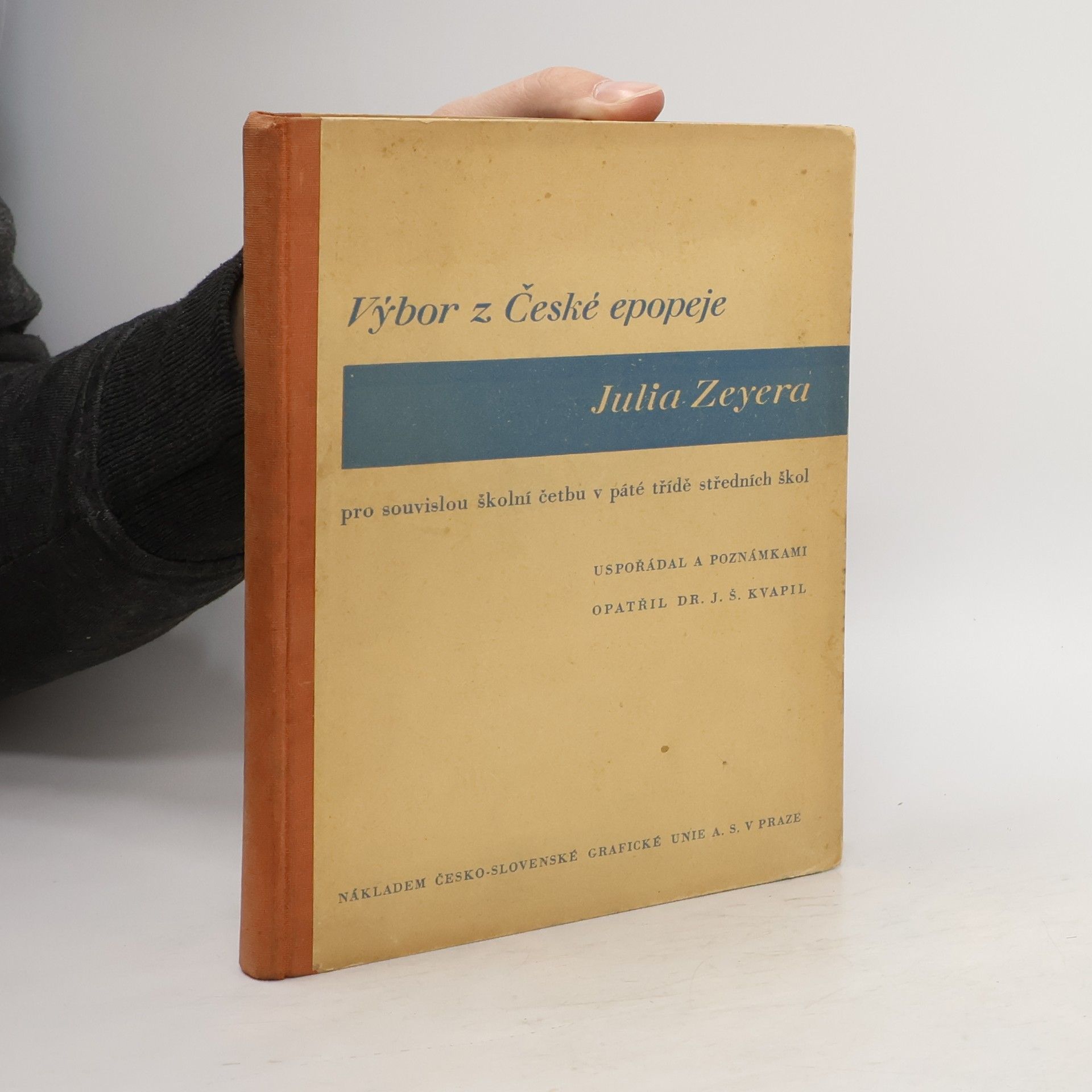 J. Š Kvapil Výbor z Čechova příchodu a z Vyšehradu