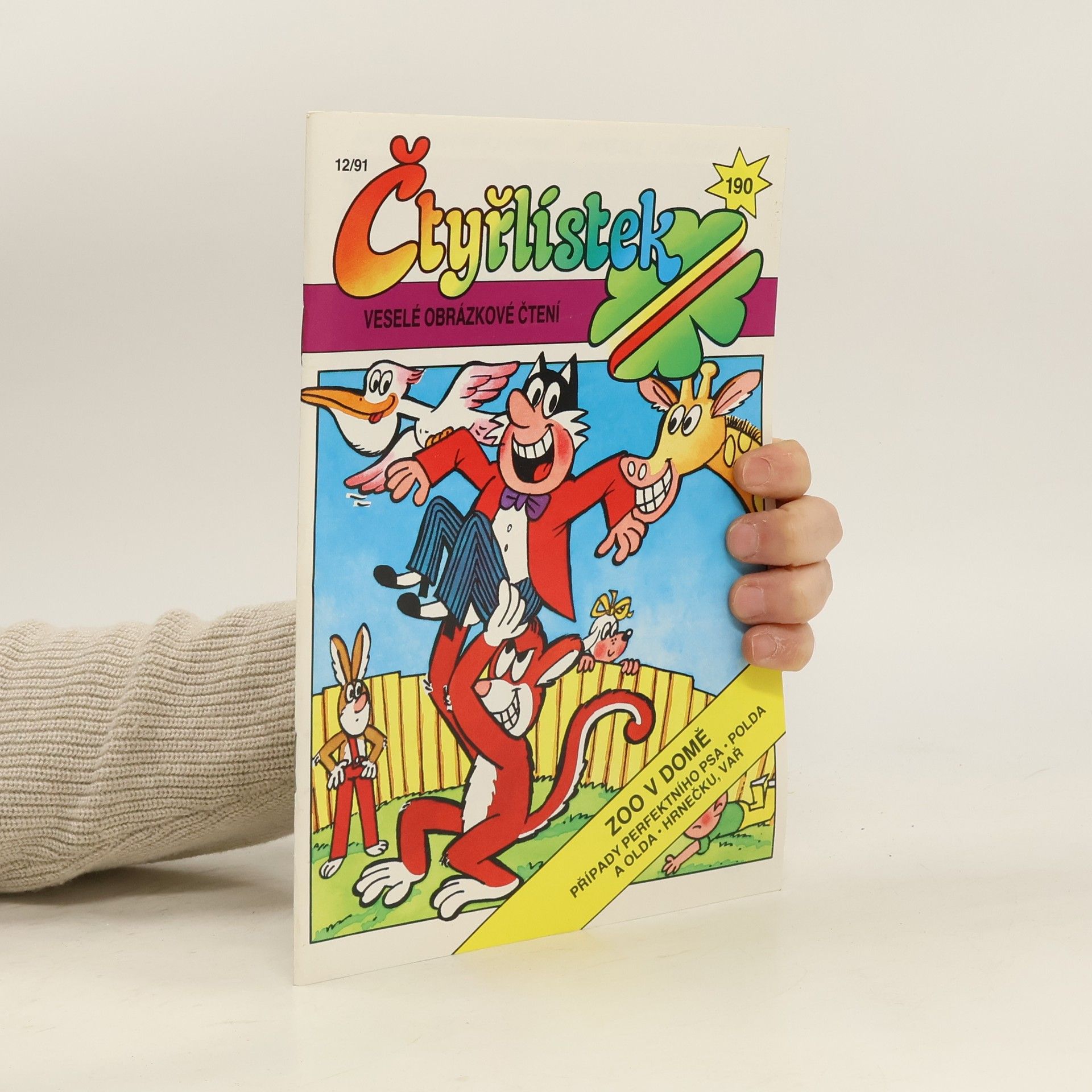 Jaroslav Němeček Čtyřlístek 190, 12/1991