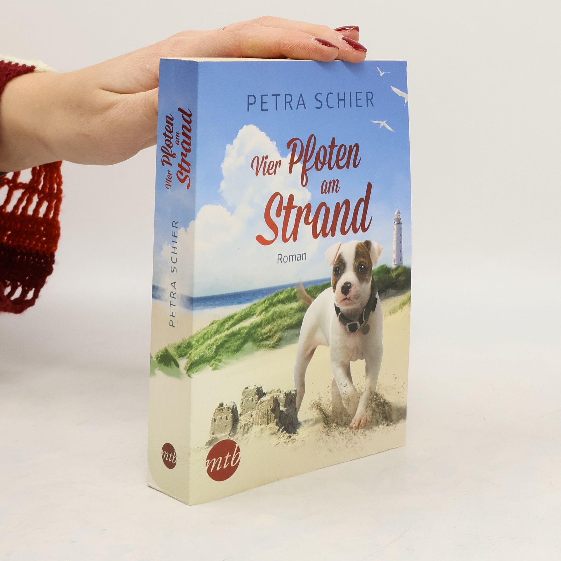 Petra Schier Vier Pfoten am Strand