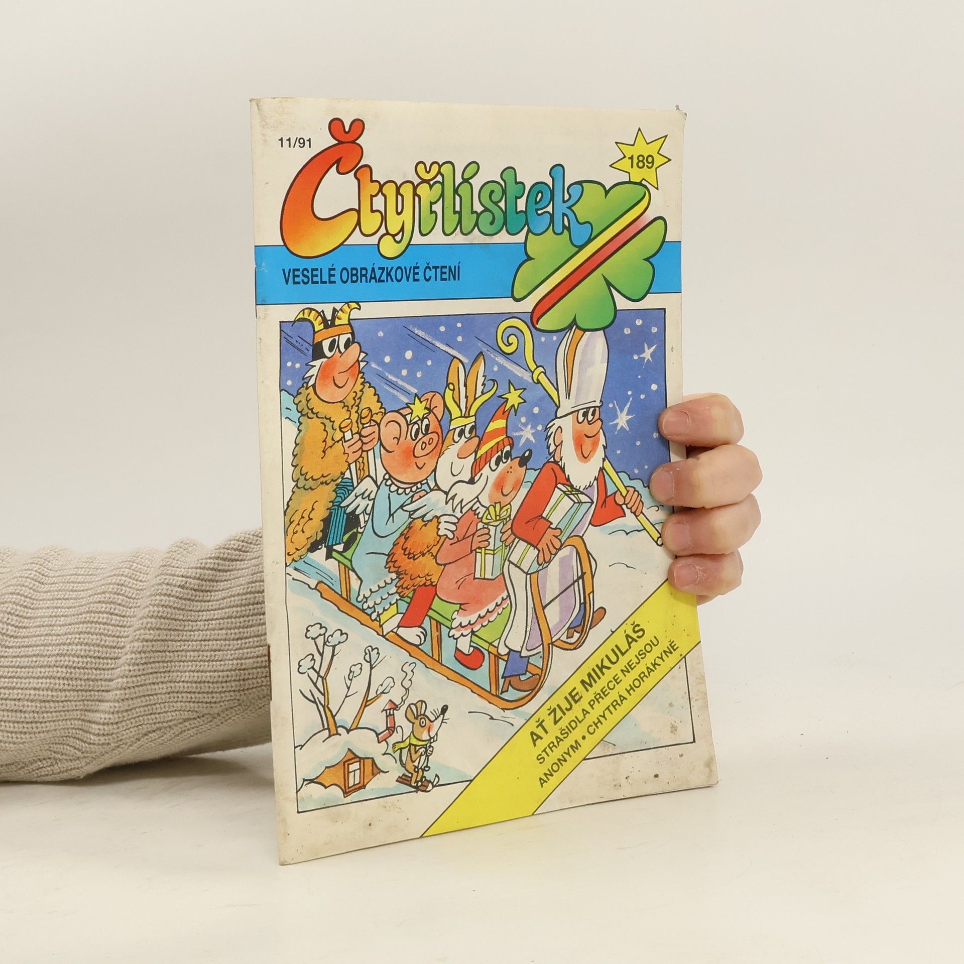 Kolektiv autorů Čtyřlístek 189. 11/1991