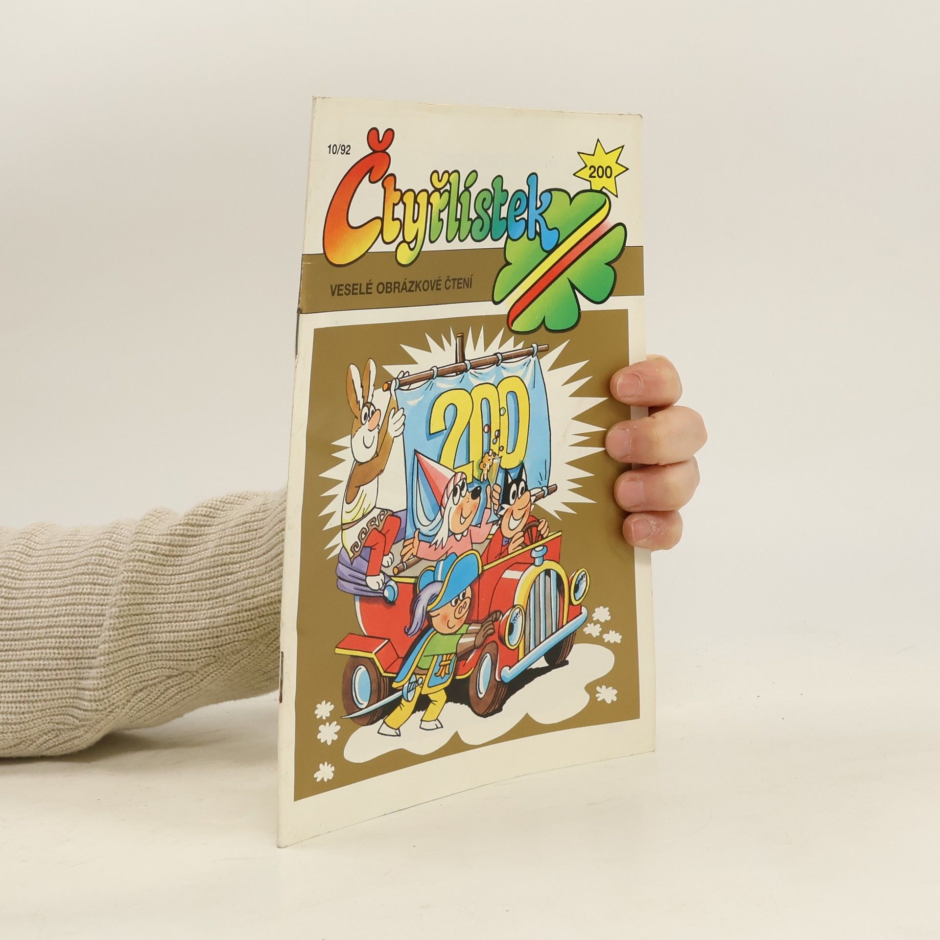 Kolektiv autorů Čtyřlístek 200. 10/1992