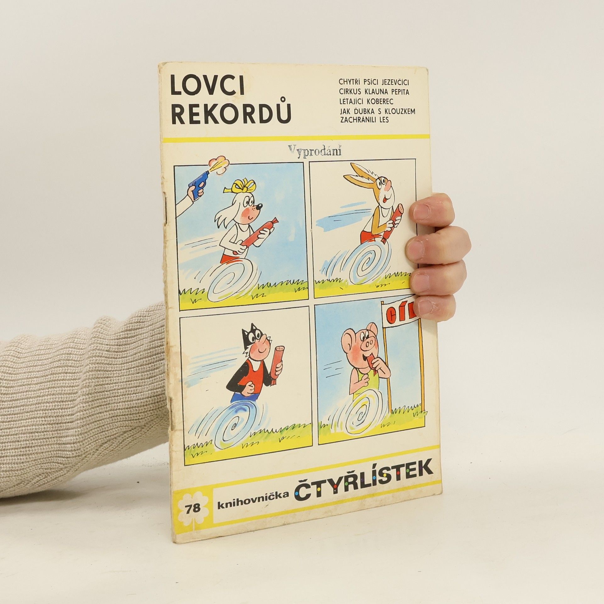 Kolektív autorov Čtyřlístek 78. Lovci rekordů