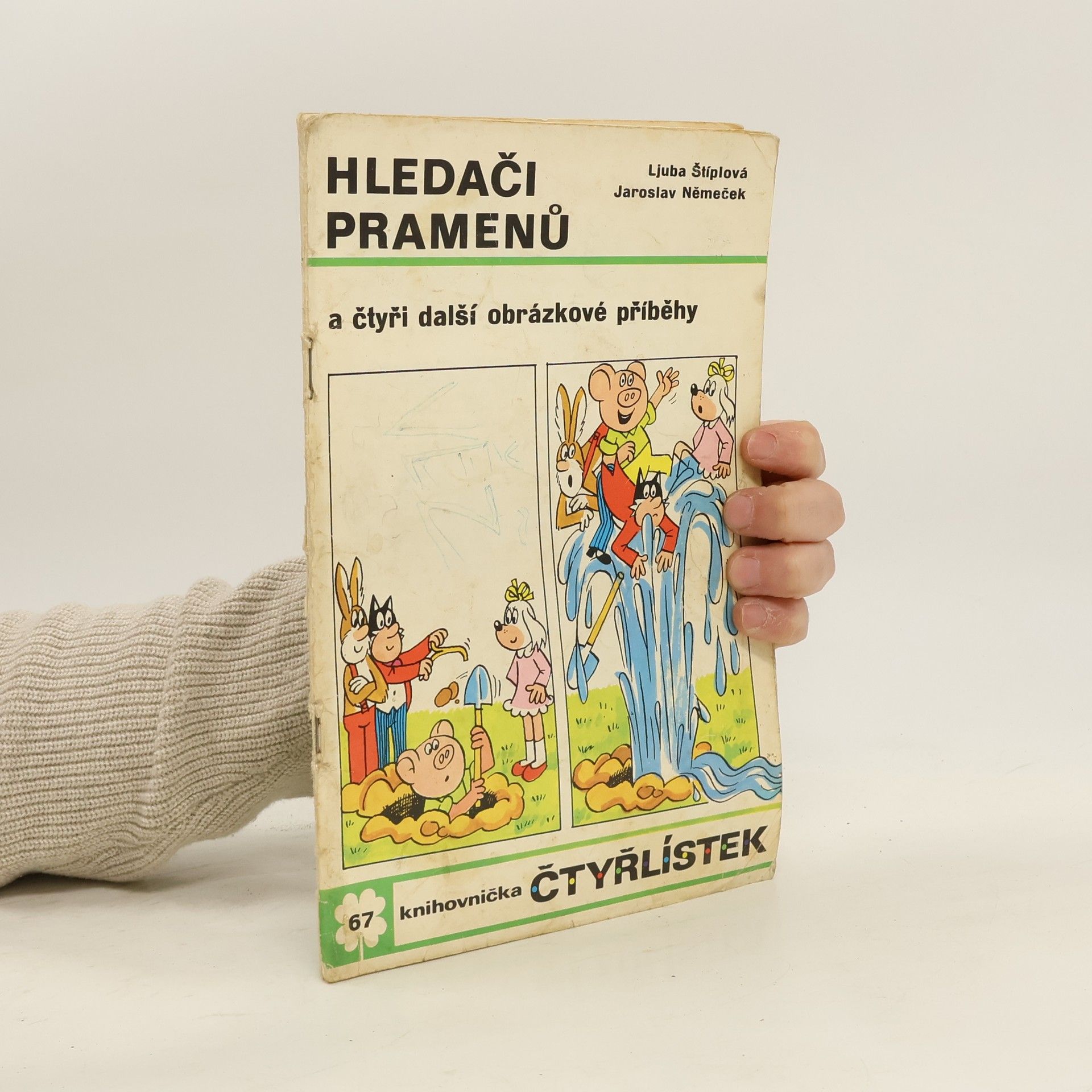 Jaroslav Němeček Čtyřlístek 67. Hledači pramenů