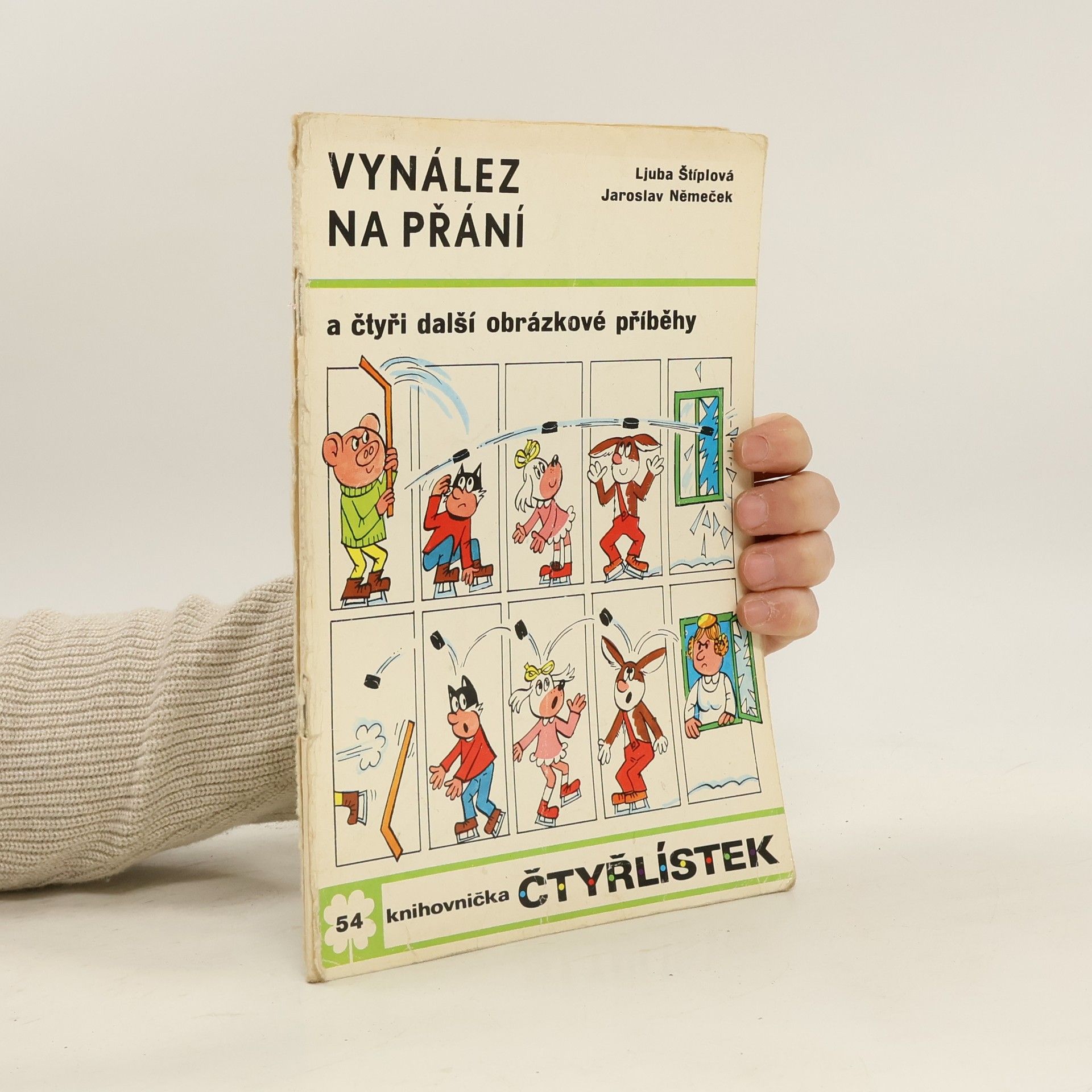 Jaroslav Němeček Čtyřlístek 54. Vynález na přání