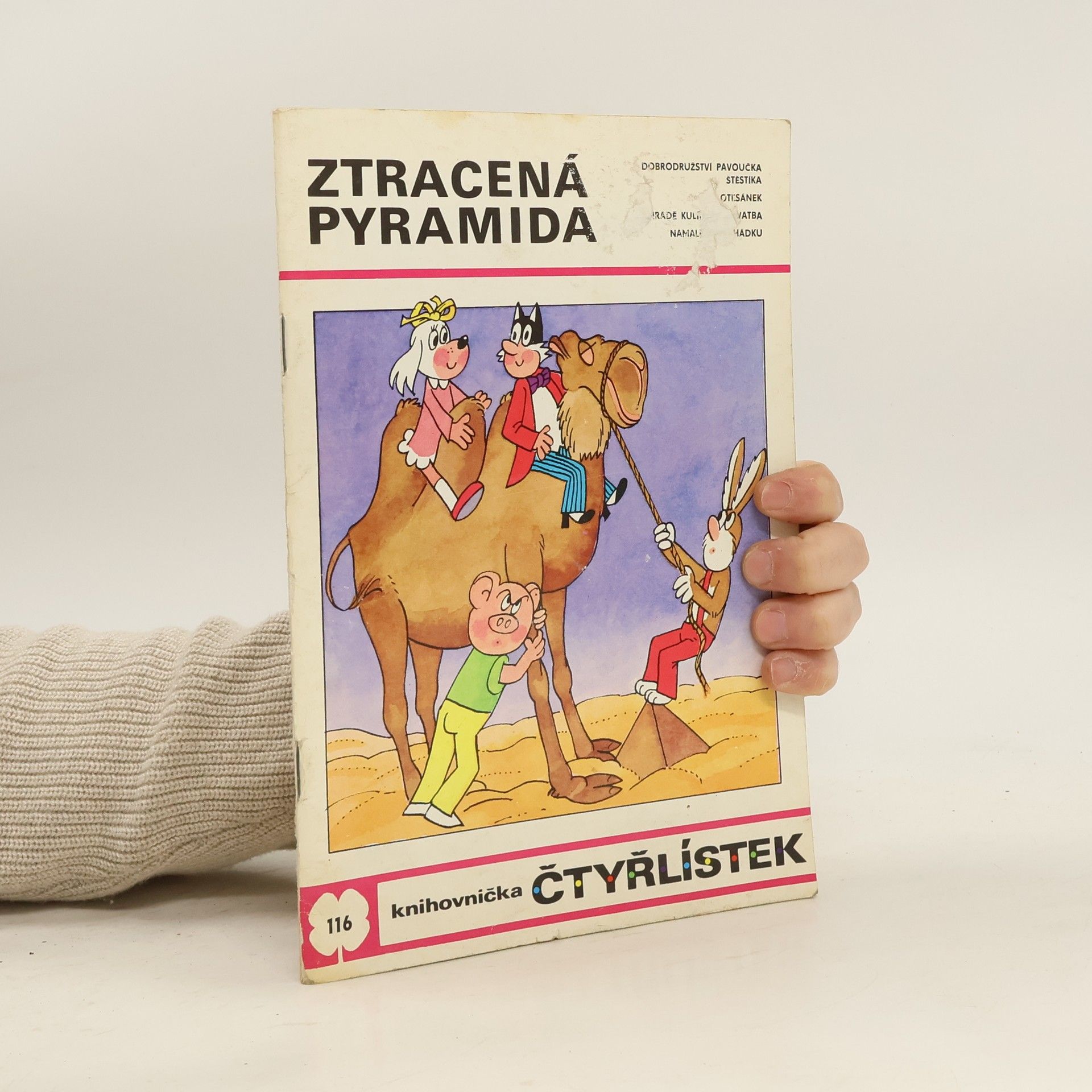 Čtyřlístek 116. Ztracená pyramida