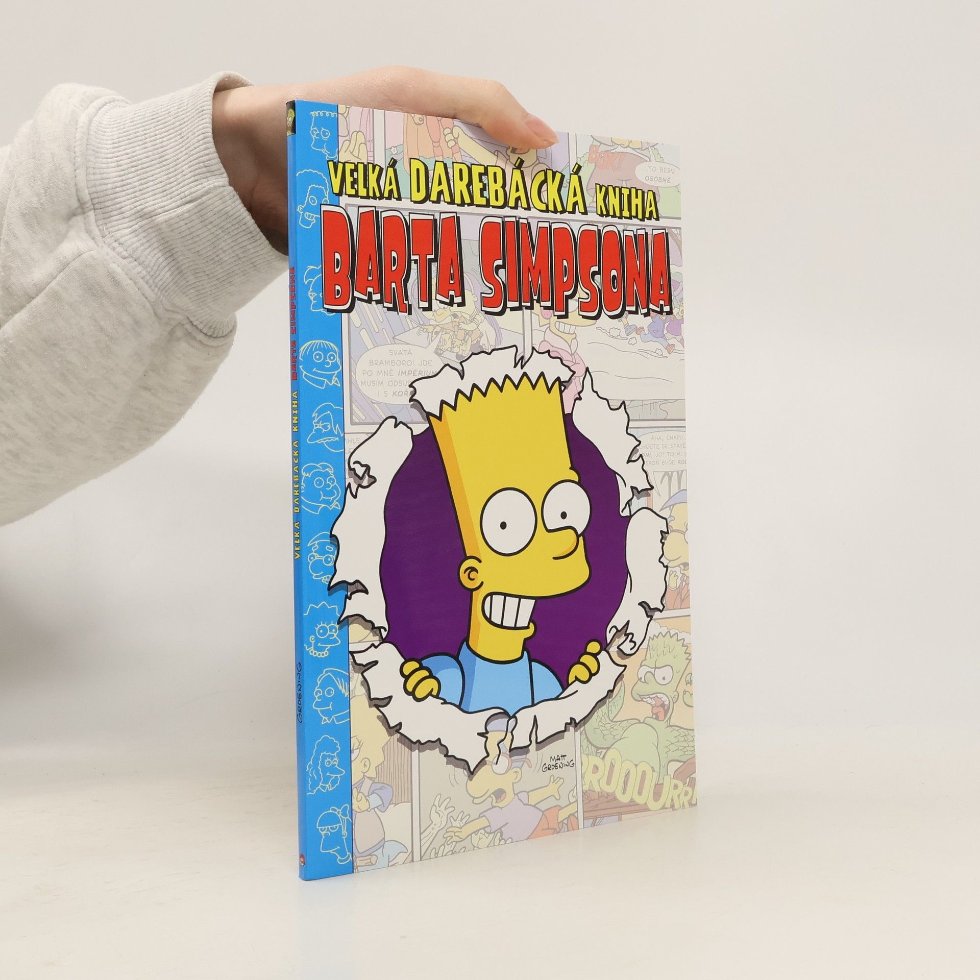 Matt Groening Velká darebácká kniha Barta Simpsona