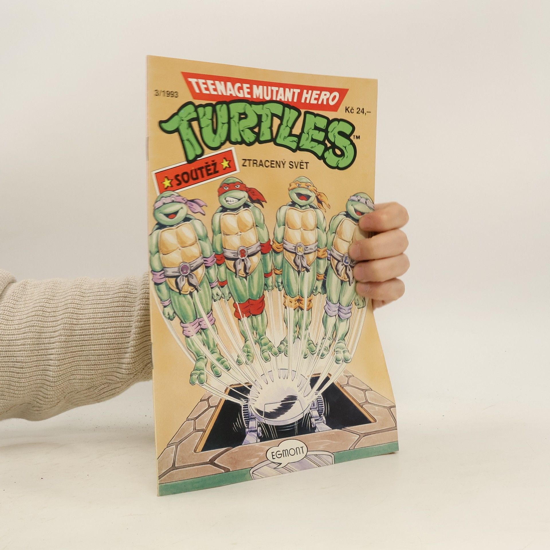 Kolektív autorov Teenage Mutant Hero Turtles. Ztracený svět č. 3/1993