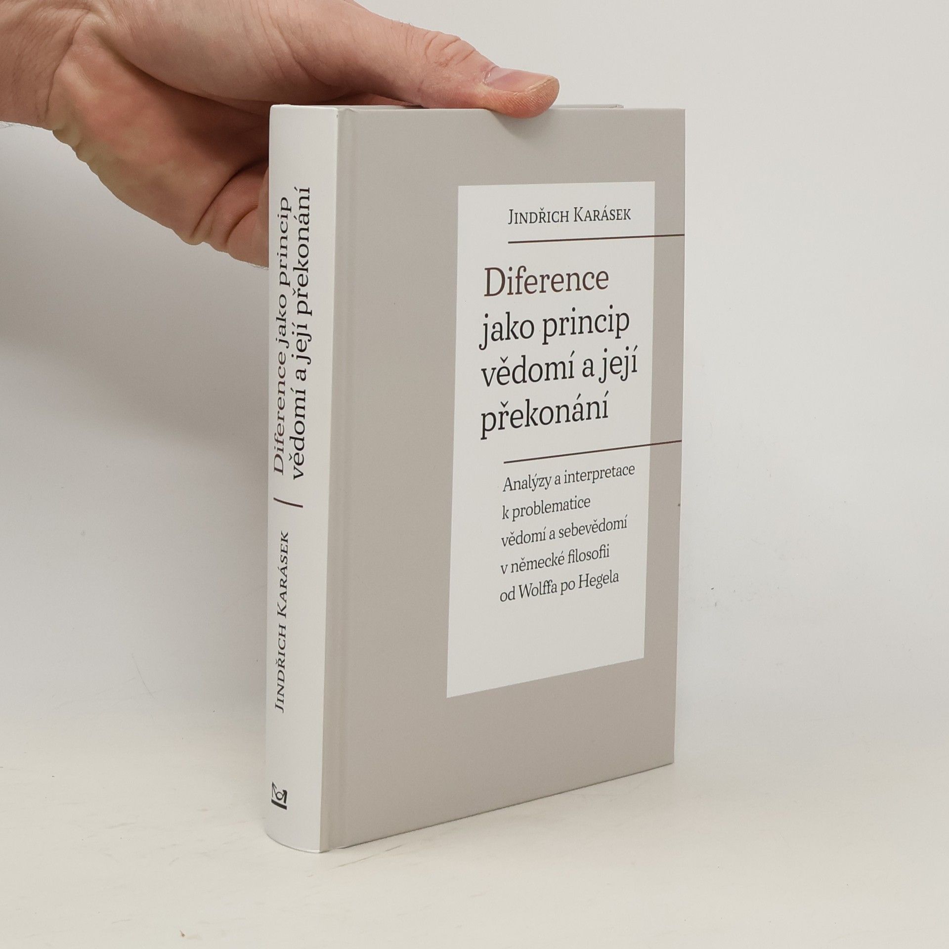 Diference jako princip vědomí a její překonání