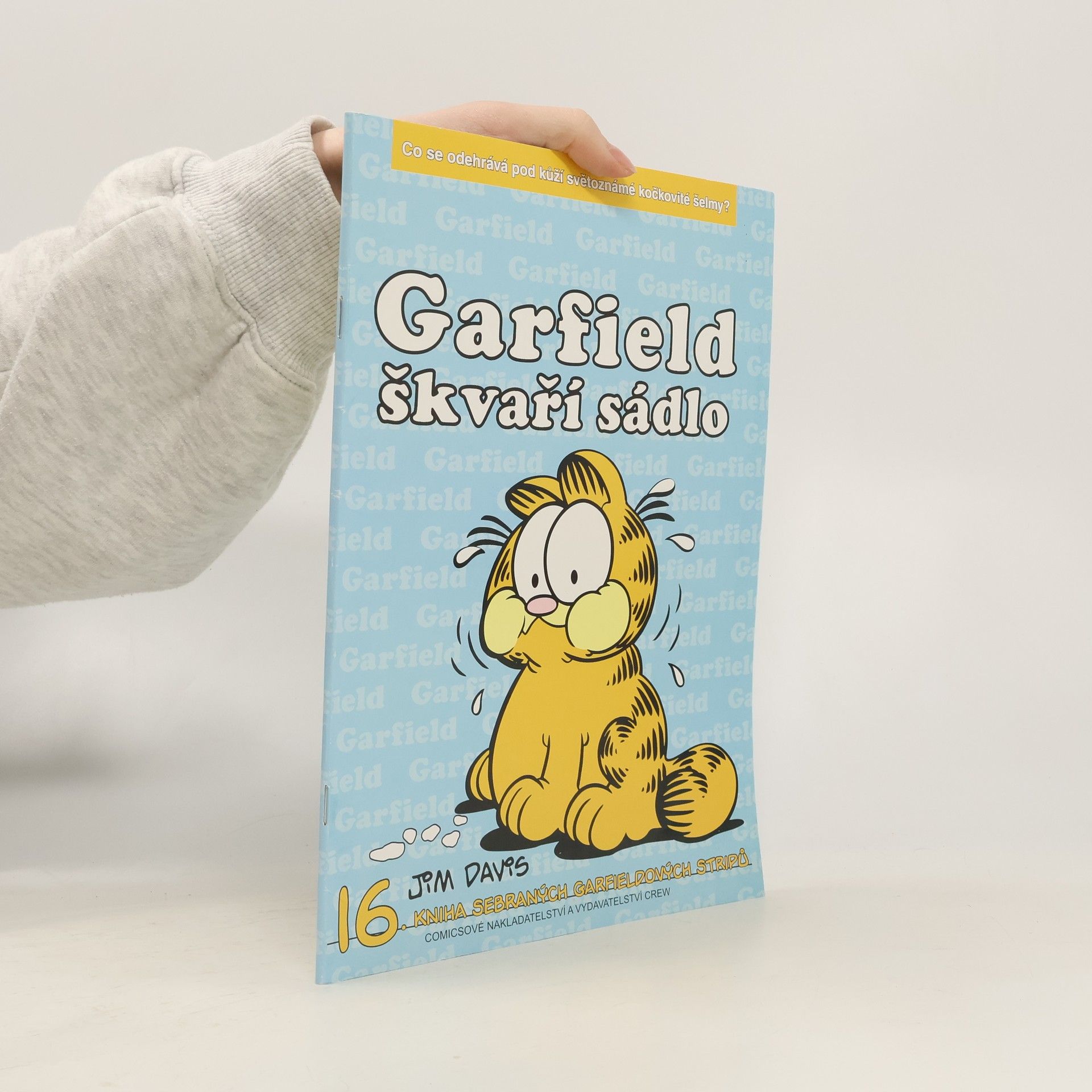 Jim Davis Garfield škvaří sádlo