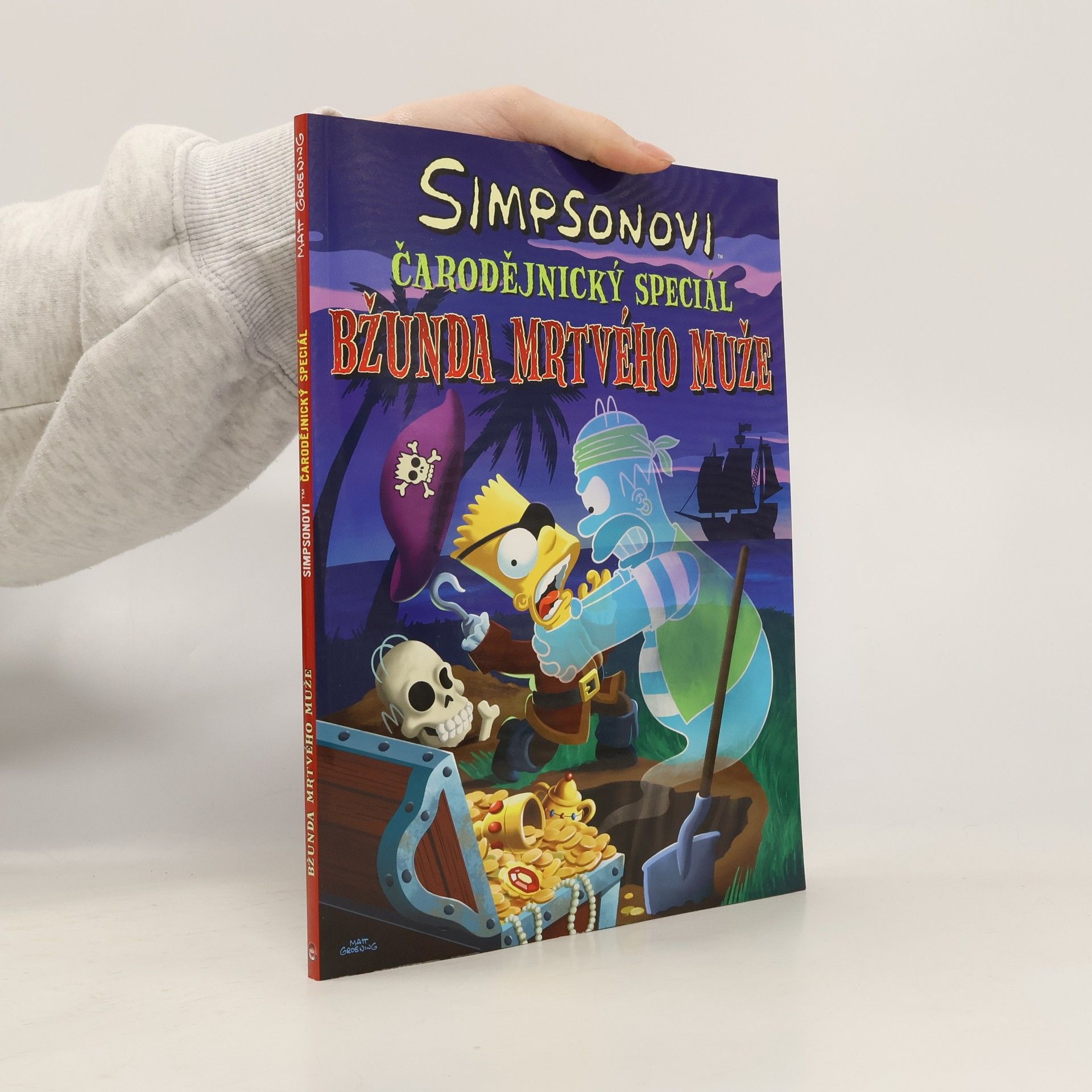 Matt Groening Simpsonovi. Čarodějnický speciál. Bžunda mrtvého muže