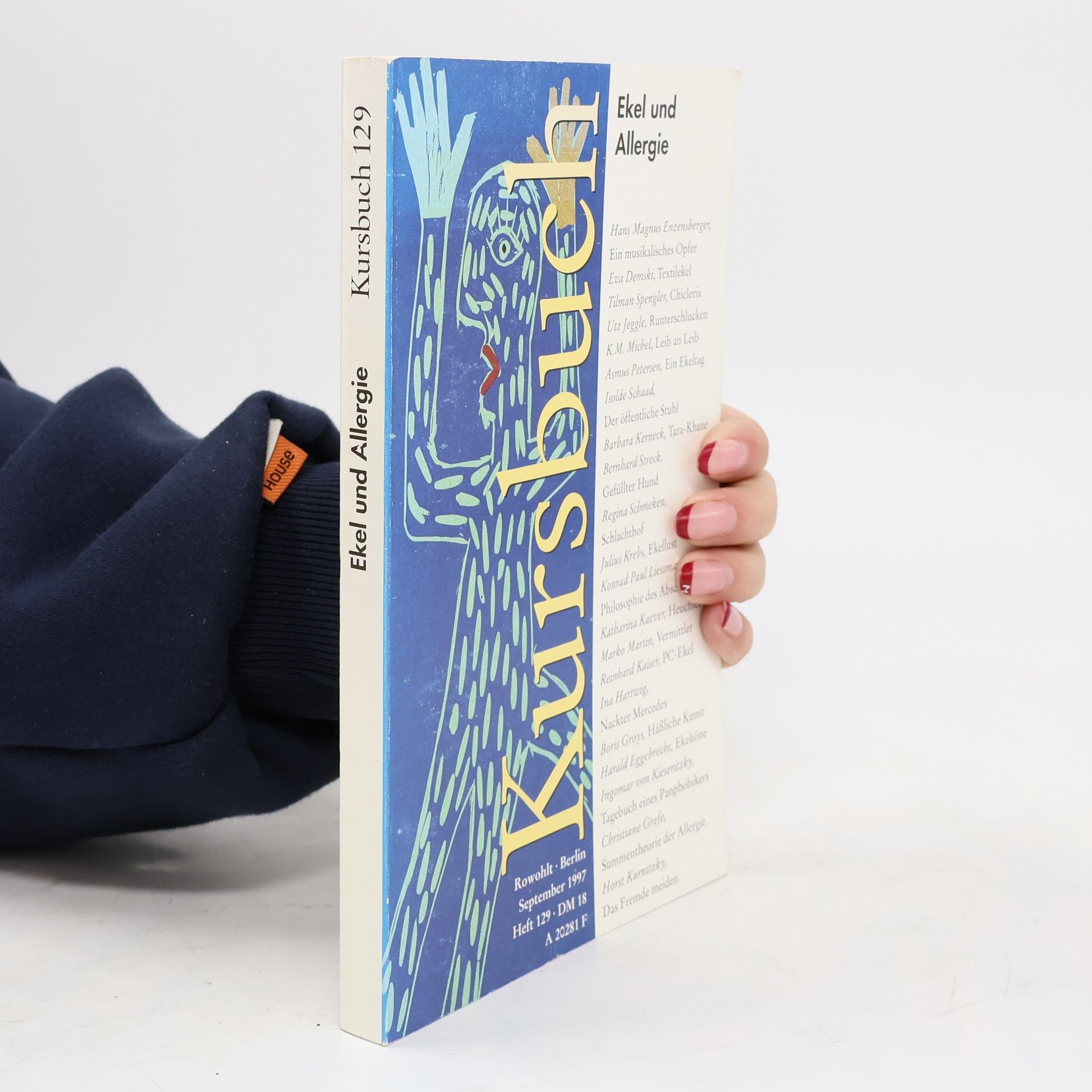 Kursbuch Heft 129: Ekel und Allergie