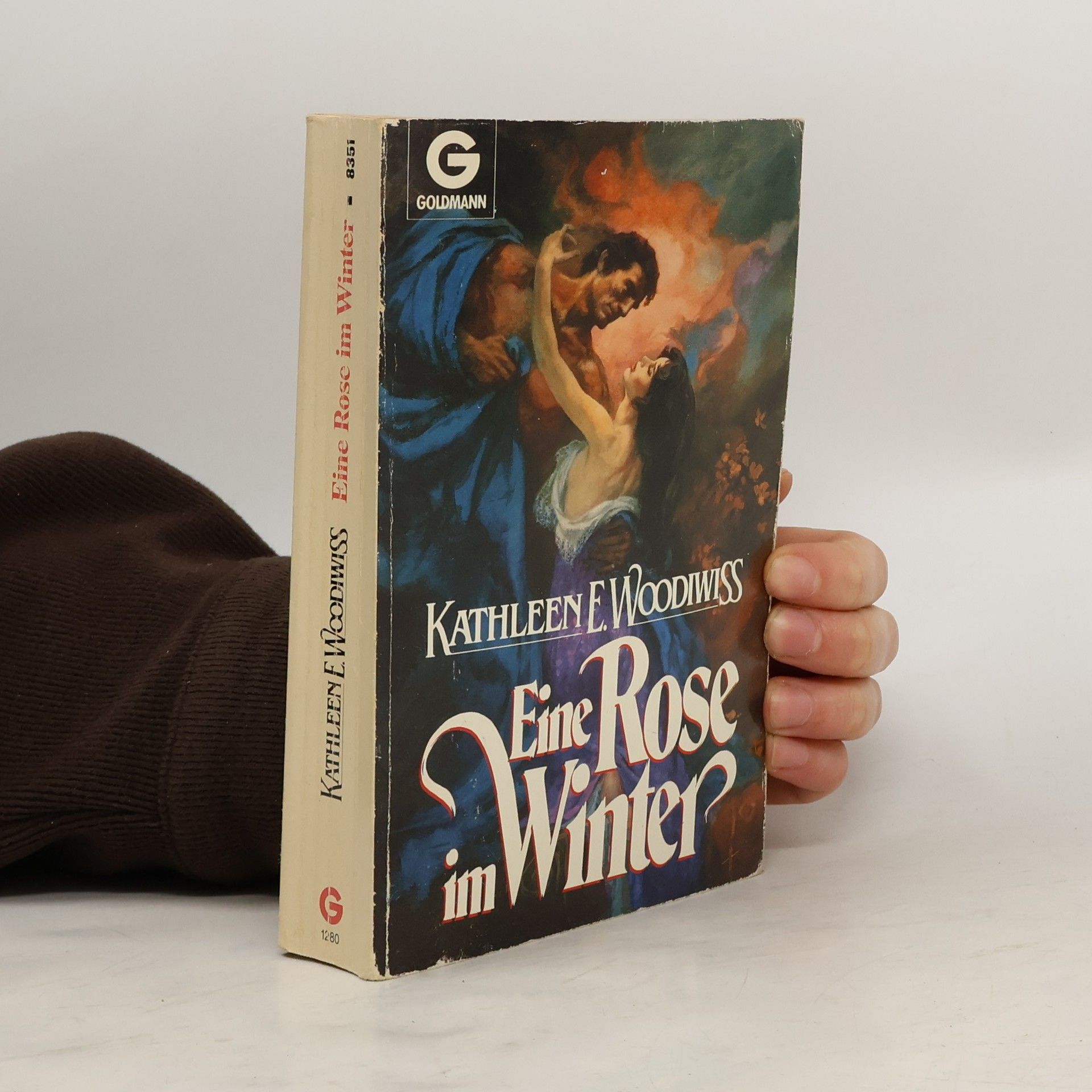 Kathleen E. Woodiwiss Eine Rose in Winter