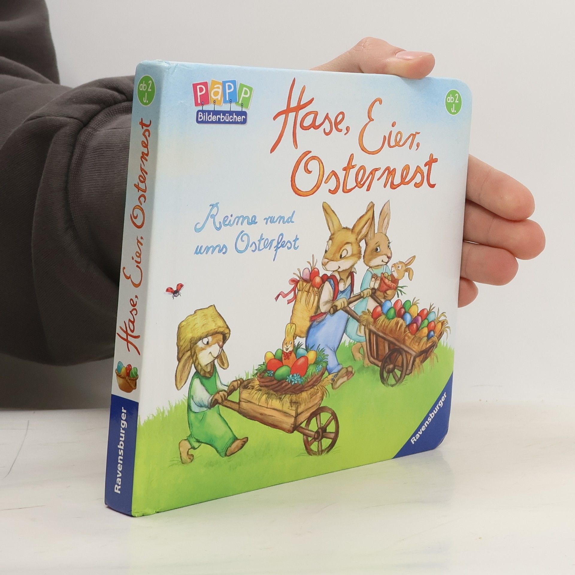 Hase, Eier, Osternest