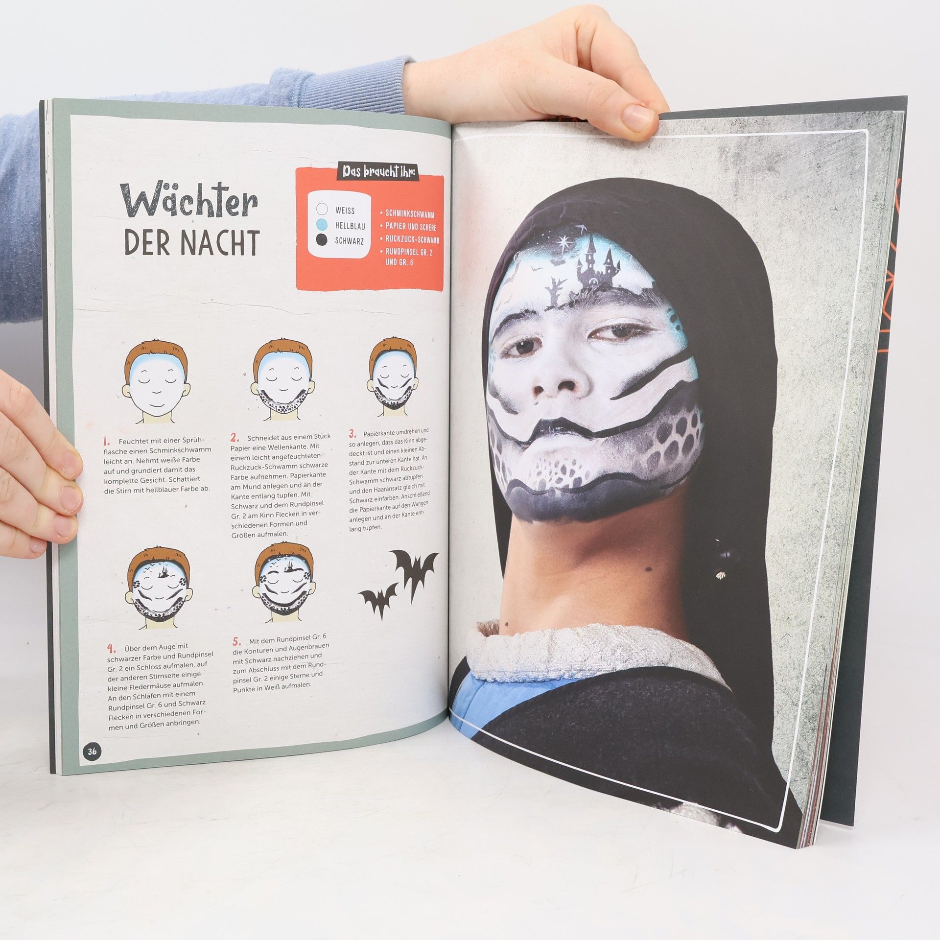 Peter Tronser Mein grosses Halloween Schminkbuch