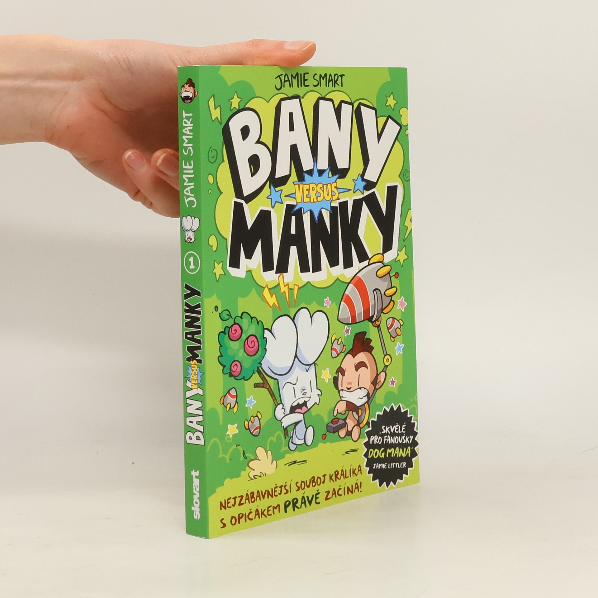 Bany versus Manky 1. Nejzábavnější souboj králíka s opičákem právě začíná!