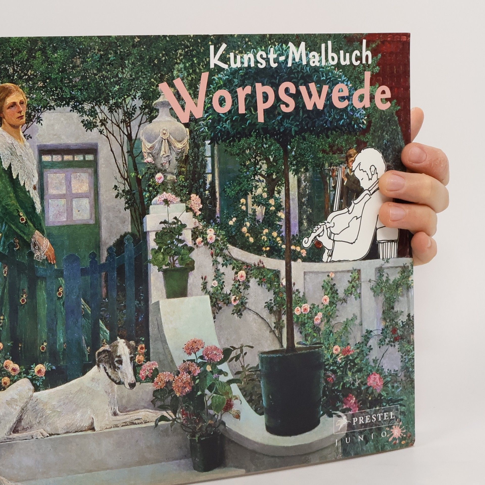 Annette Roeder Kunst-Malbuch Worpswede