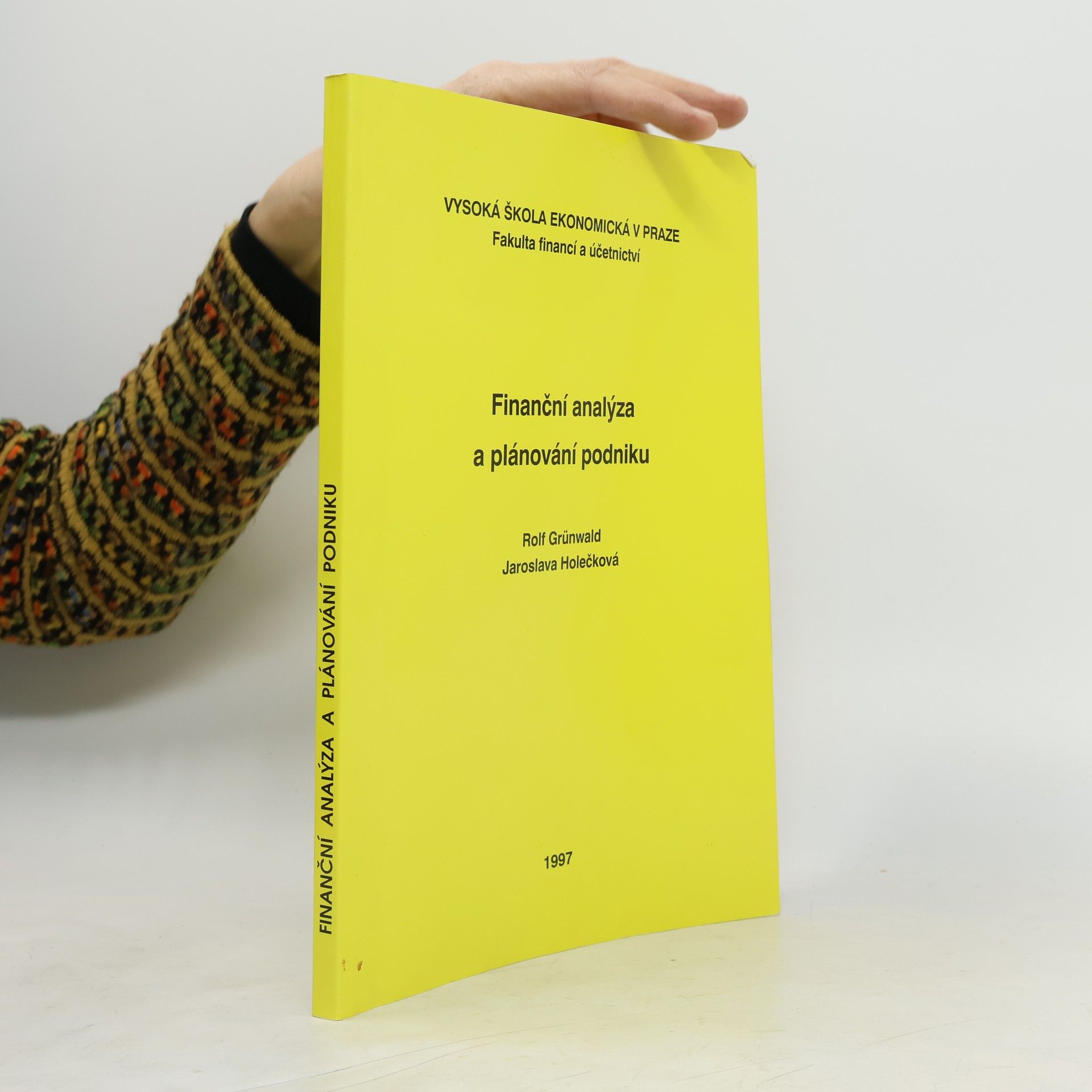 Rolf Grünwald Finanční analýza a plánování podniku