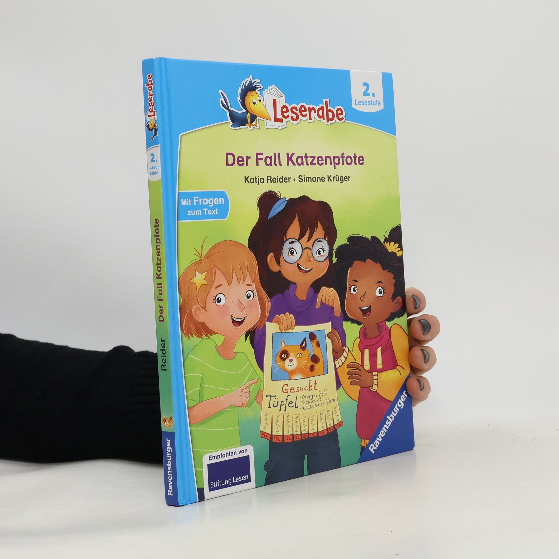 Katja Reider Der Fall Katzenpfote - Leserabe ab 2. Klasse - Erstlesebuch für Kinder ab 7 Jahren