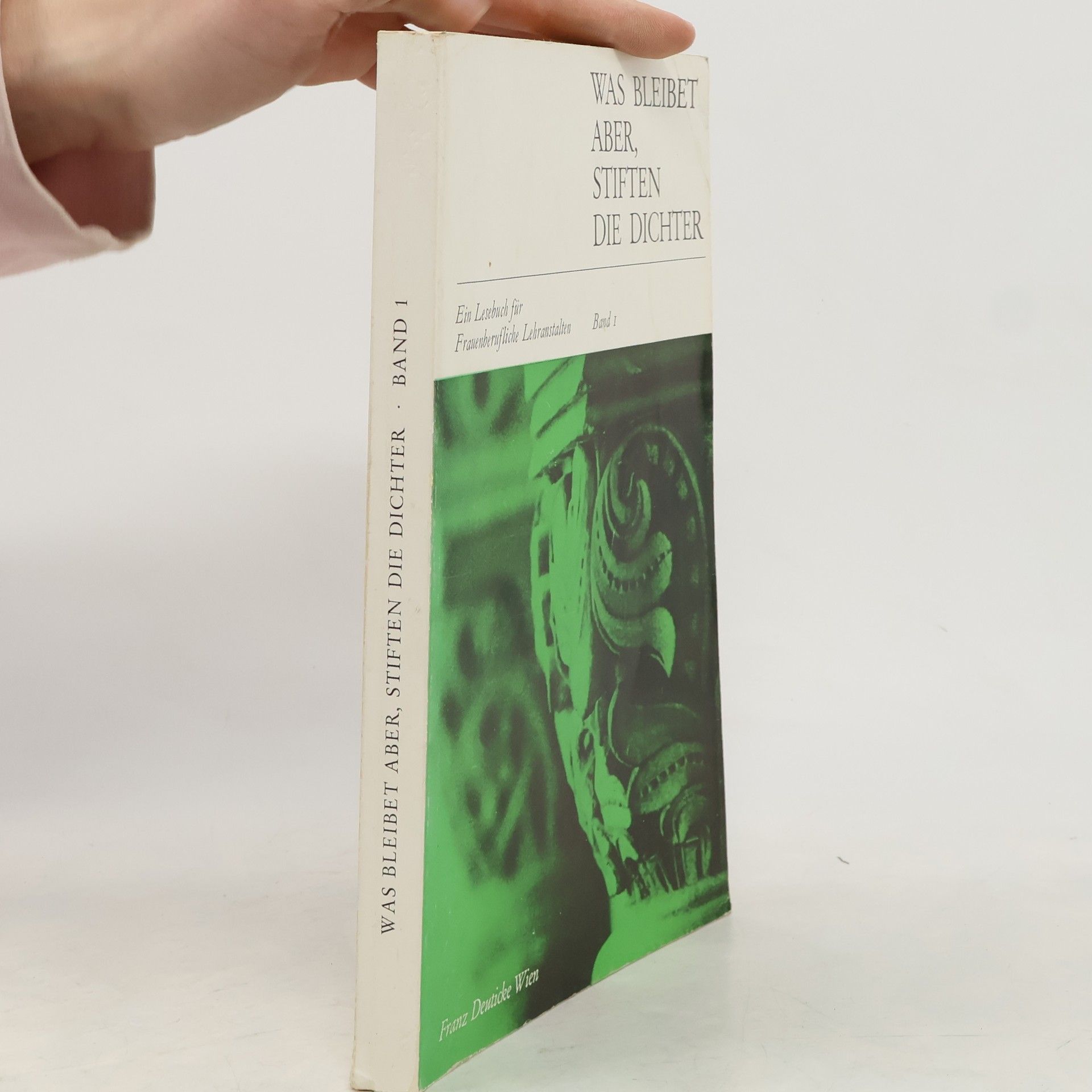 Gertrude Rauch Was bleibet aber, stiften die Dichter