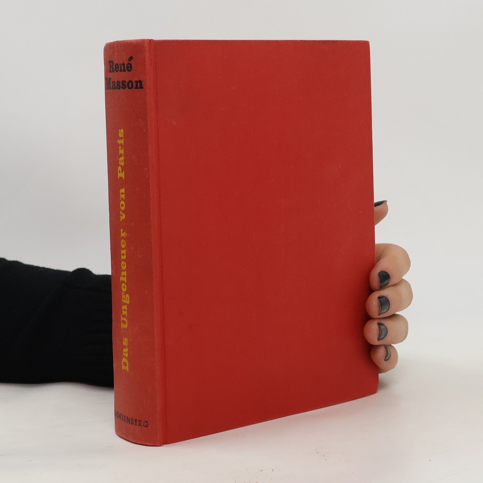 Rene Masson Das Ungeheuer von Paris